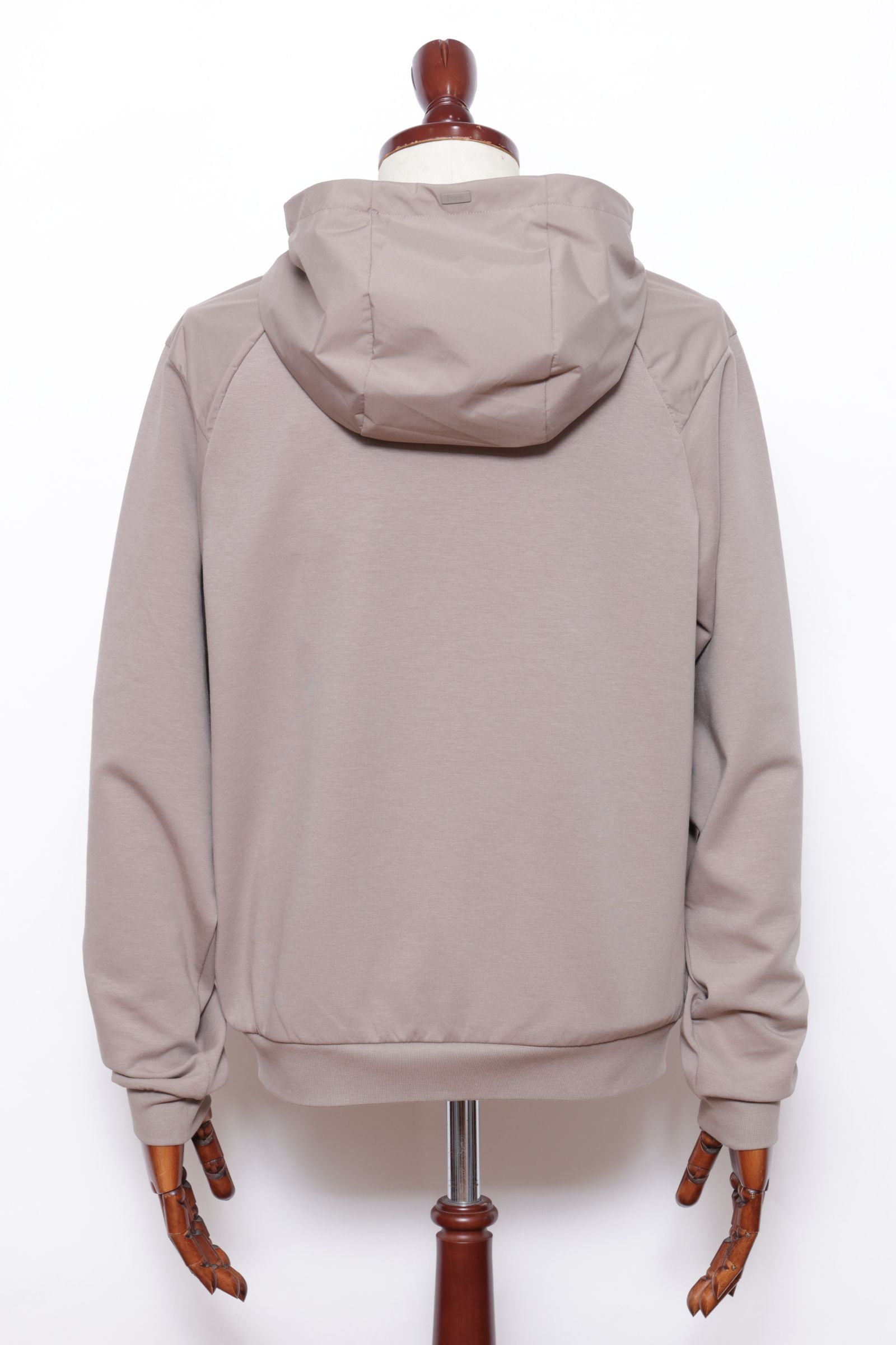 FUNCTIONA WARDROBE ウォーターレペレントナイロン ジャージ ハイブリッド ブルゾン / トープ
