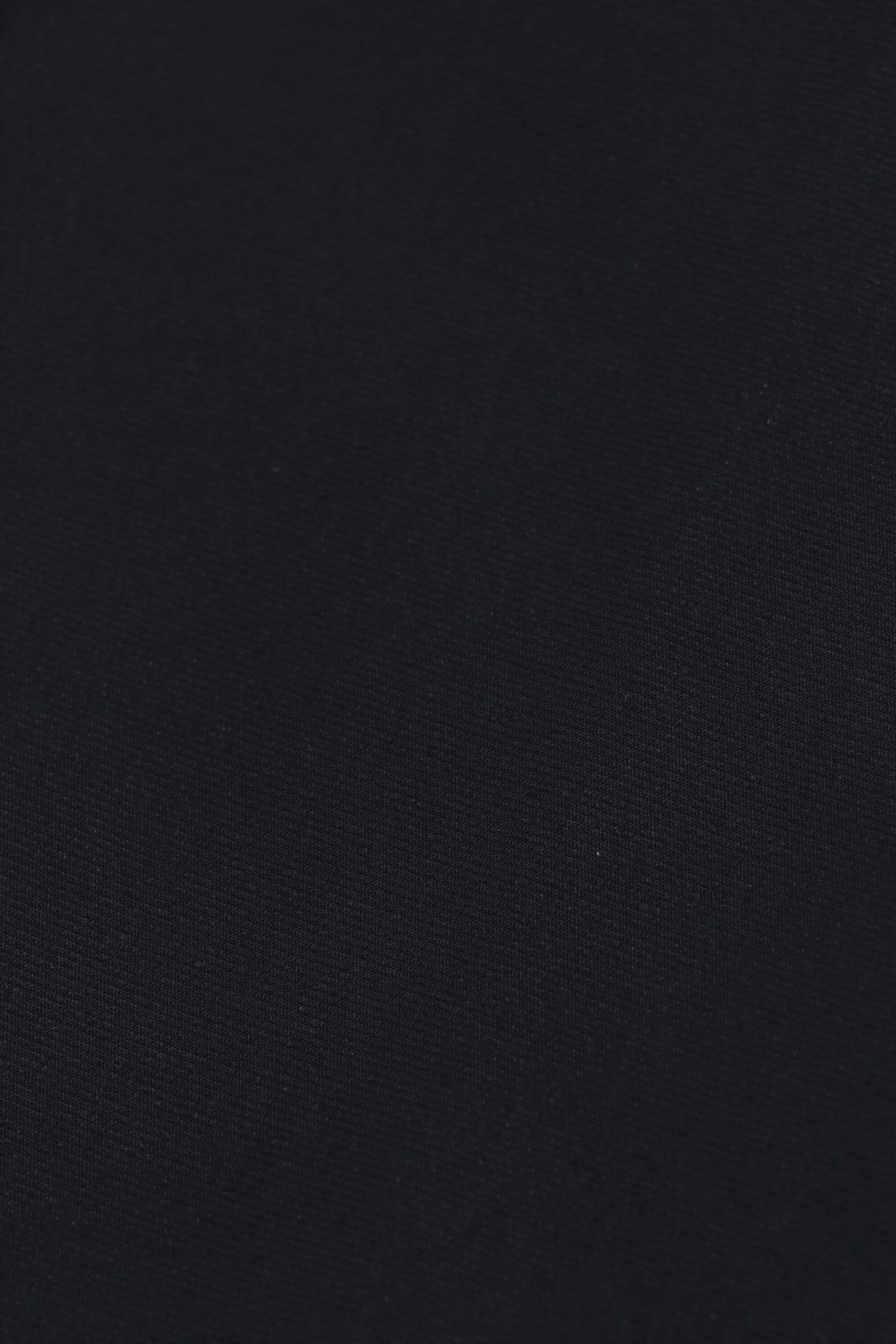 ACTIVE ノープリーツ ストレッチナイロン スラックス EPSILON BACK ZIP / ブラック