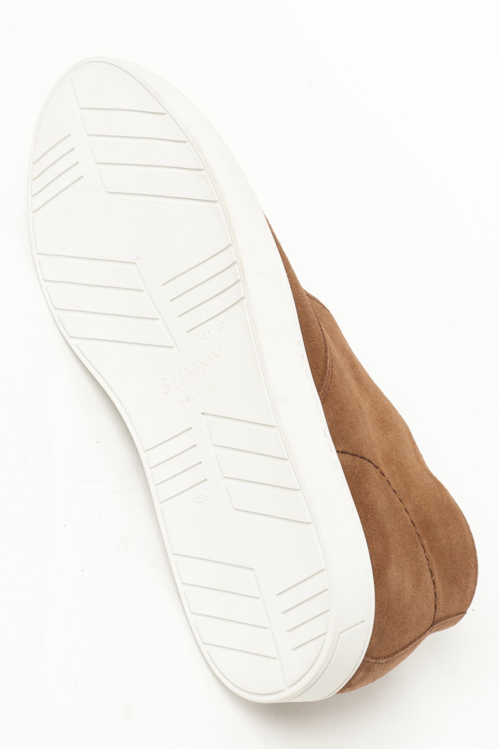 BARTEX M007 スウェード モカシン スリッポン チャッカスニーカー / SIENNA ブラウン