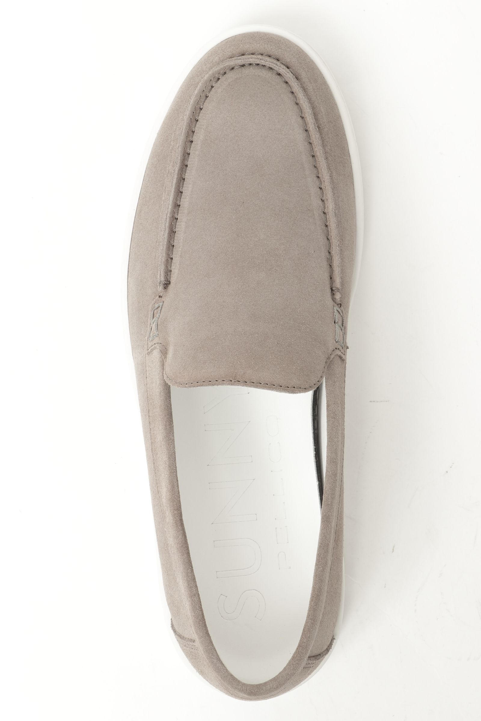 BARTEX スウェード モカシン スリッポン スニーカー / LT GREY ライトグレー