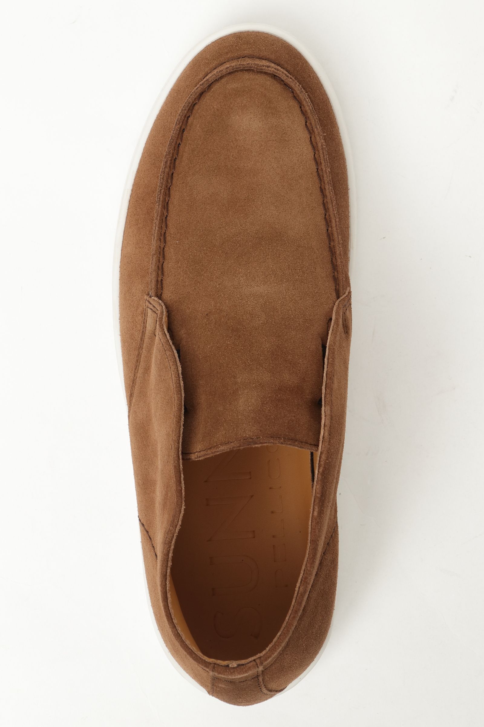 BARTEX M007 スウェード モカシン スリッポン チャッカスニーカー / SIENNA ブラウン