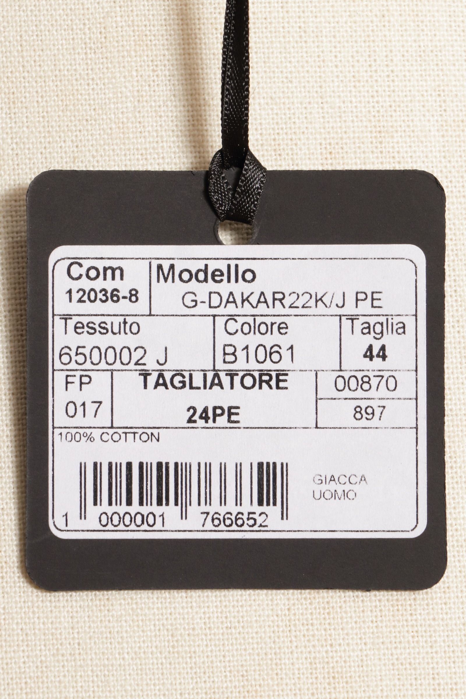 TAGLIATORE - DAKAR 650002 コットン メッシュ ジャージ 2B