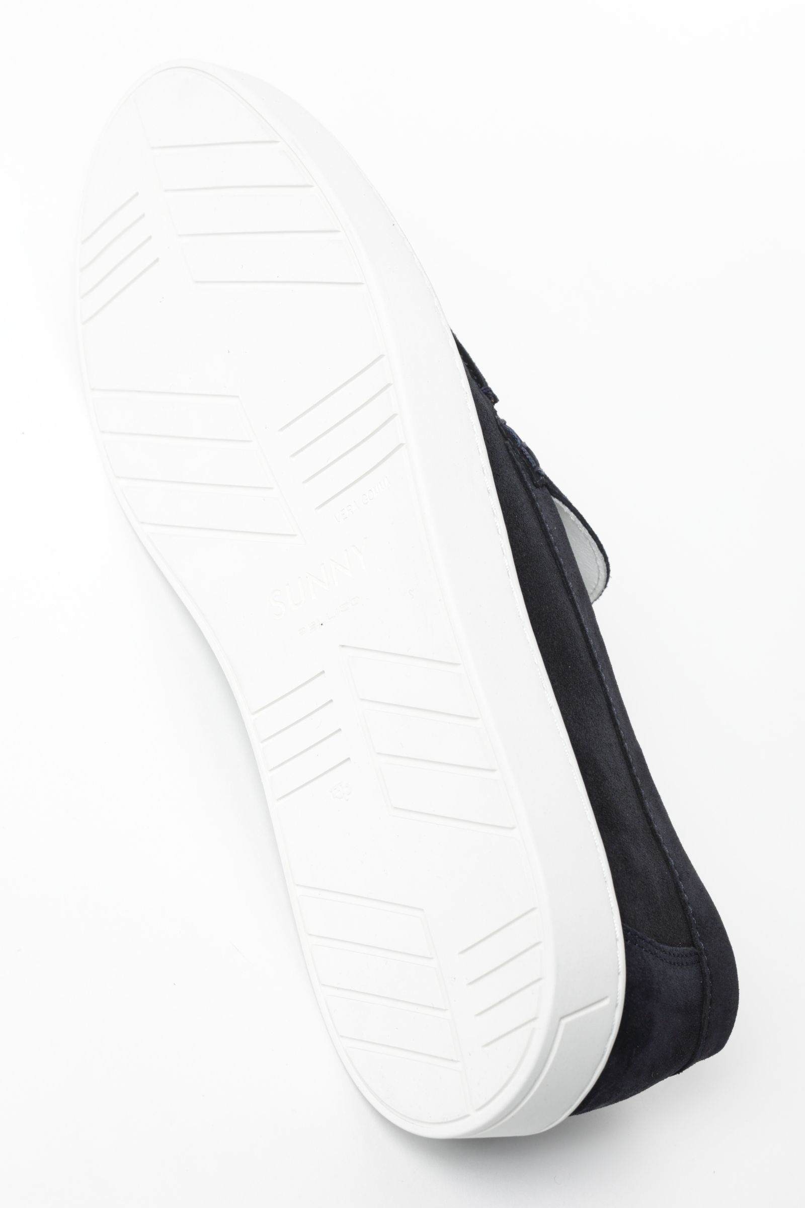 BARTEX スウェード モカシン スリッポン スニーカー / DEEP BLUE ネイビー