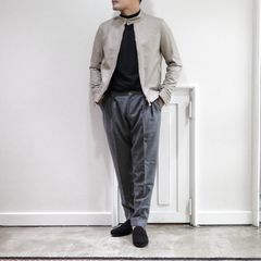 "EMMETI"ライダースJURIを使用した秋スタイル