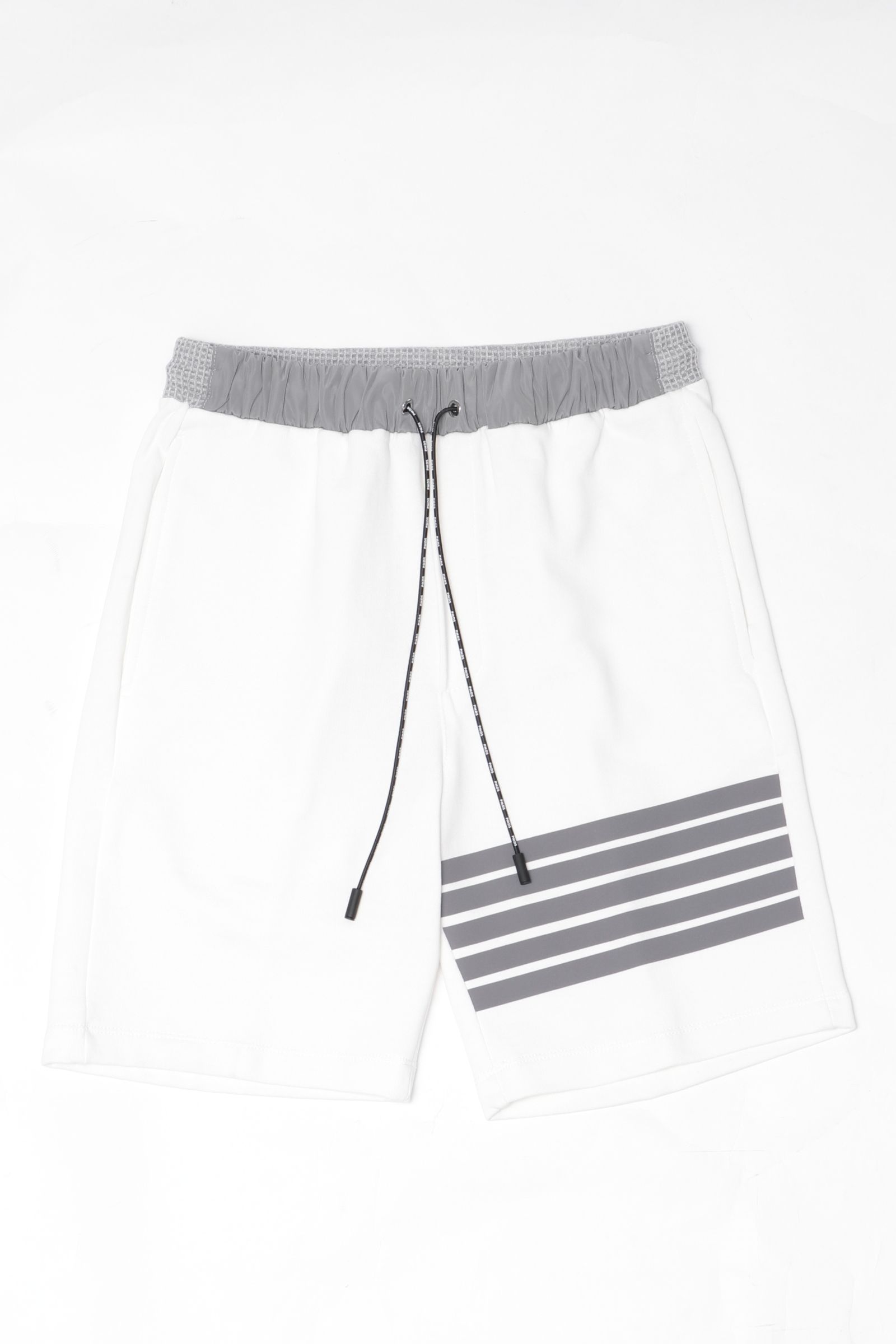 【セットアップあり】 ANAFI SHORTS 裏毛スウェット x ワッフル ハイブリッド ショーツ / グレー