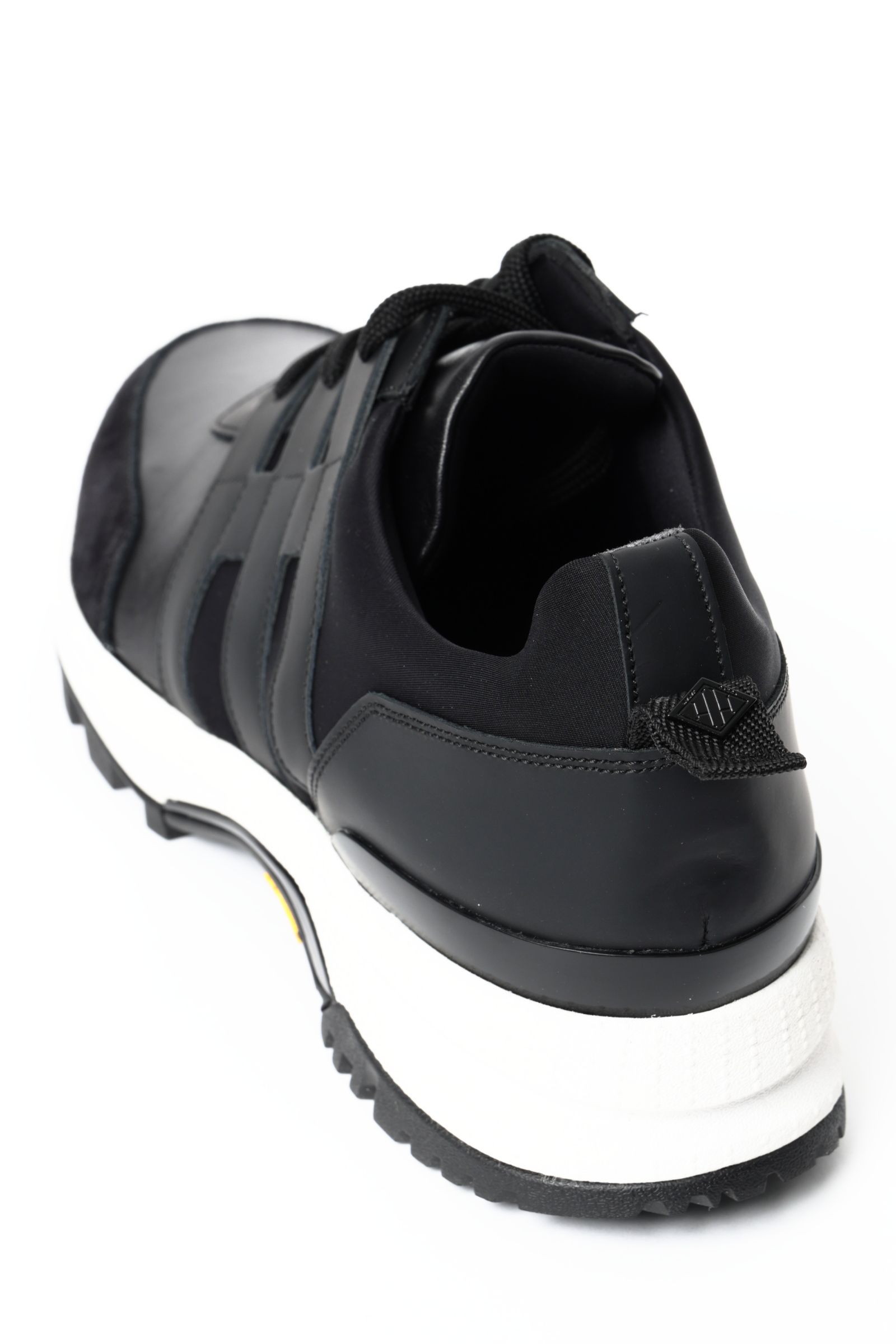 フレンチキップ レザー × ネオプレン スニーカー / 干場義雅氏監修 / ブラック