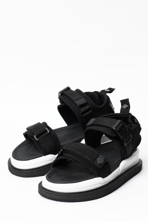 【干場義雅氏愛用】 ネオプレン スポーツサンダル / ブラック×ホワイト