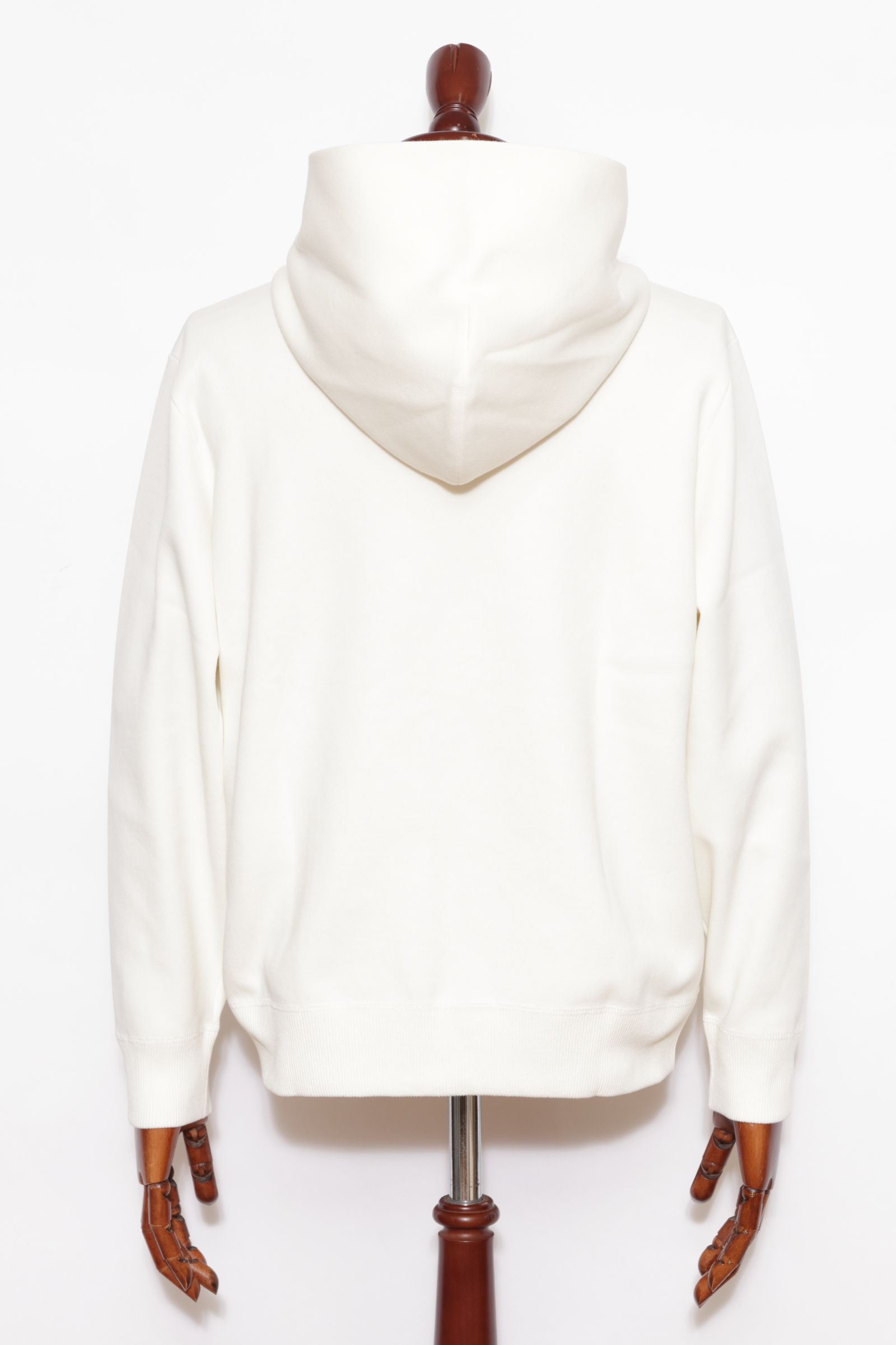 【セットアップあり】arteccoシリーズ #0418 コットン ニット ジップアップパーカー / White ホワイト