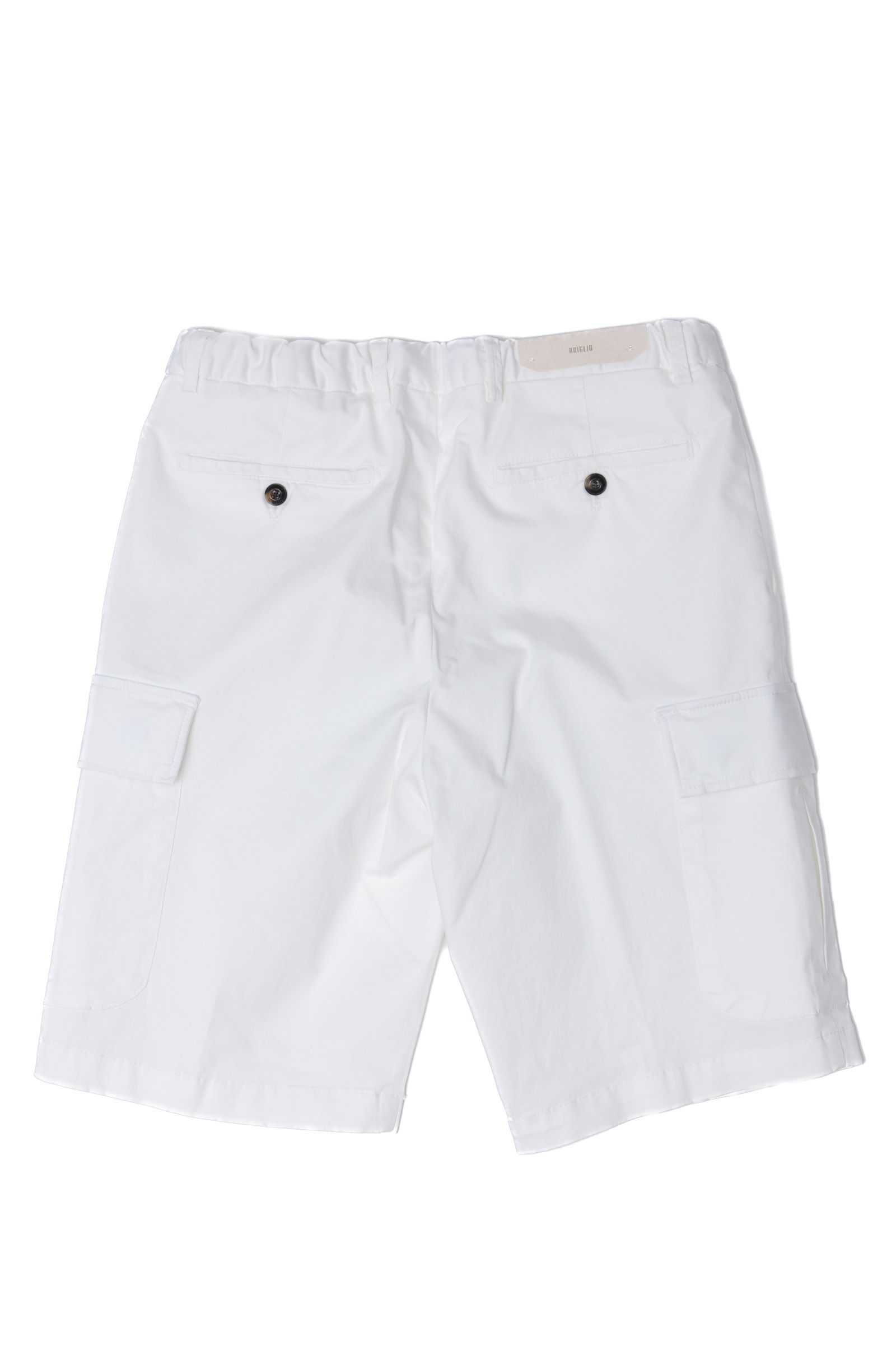 【干場さん別注】 NEWPORT ガーメントダイコットン カーゴショーツ  / ホワイト