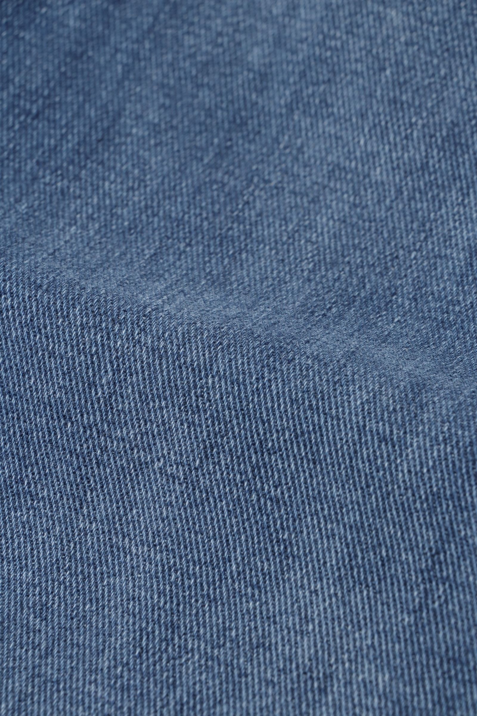 SWING / SUPERSLIM FIT コットン ポリエステル ストレッチ ミッドウォッシュド デニムパンツ / ME70 ミディアムブルー