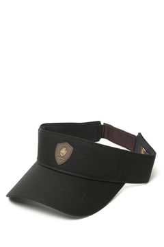 BASIC VISOR コットン ベーシック サンバイザー / ブラック