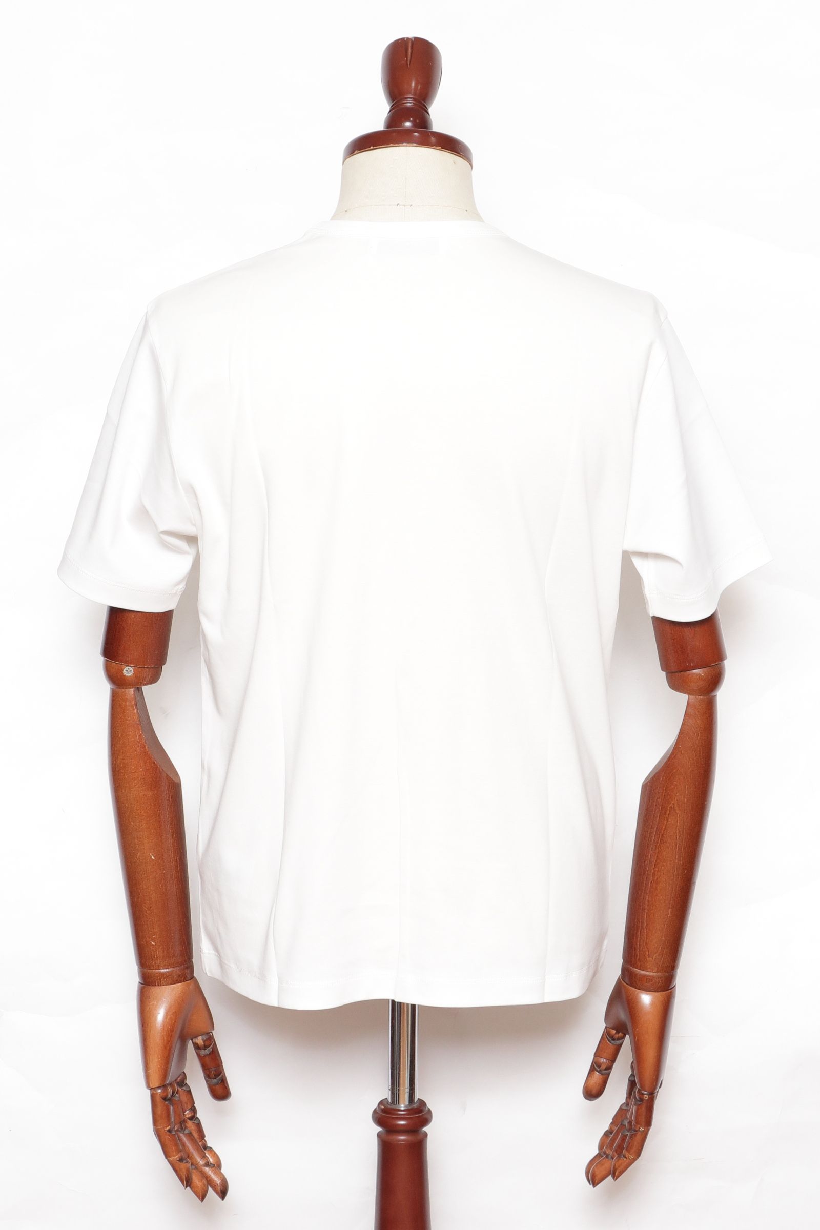 ネコポス対応(385円で発送)/A PACK MULTI FUNCTION  汗ジミ軽減×接触冷感 綿100%Tシャツ/ ホワイト