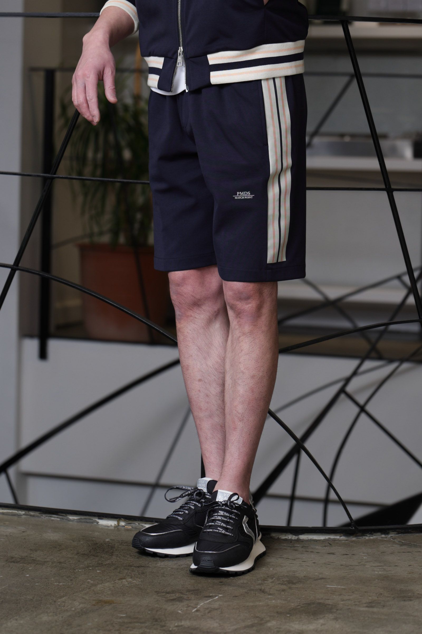 P.M.D.S.を使用した、軽快に着こなすセットアップショーツ