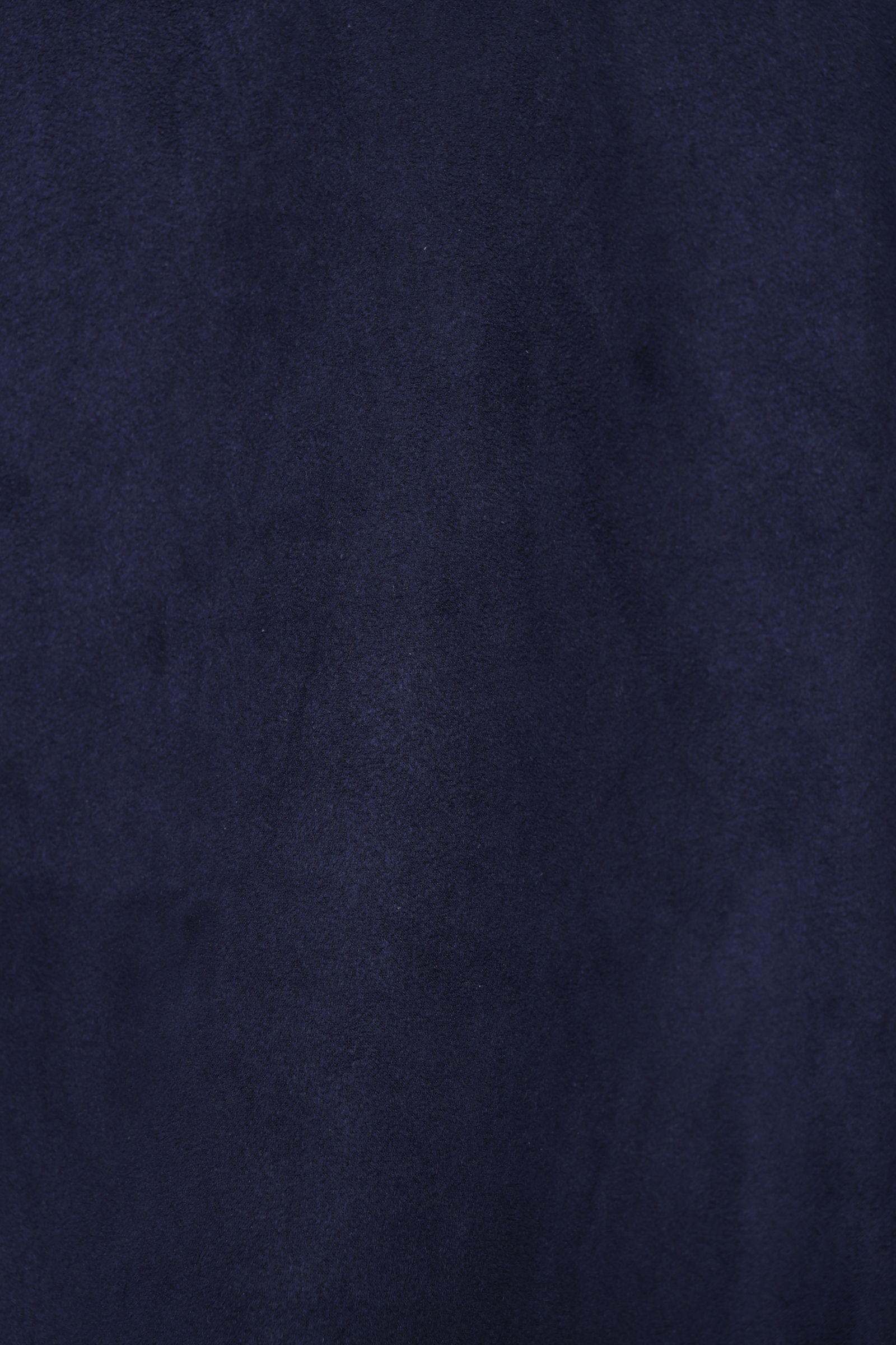 フェイクスエード カバーオール ジャケット / ネイビー