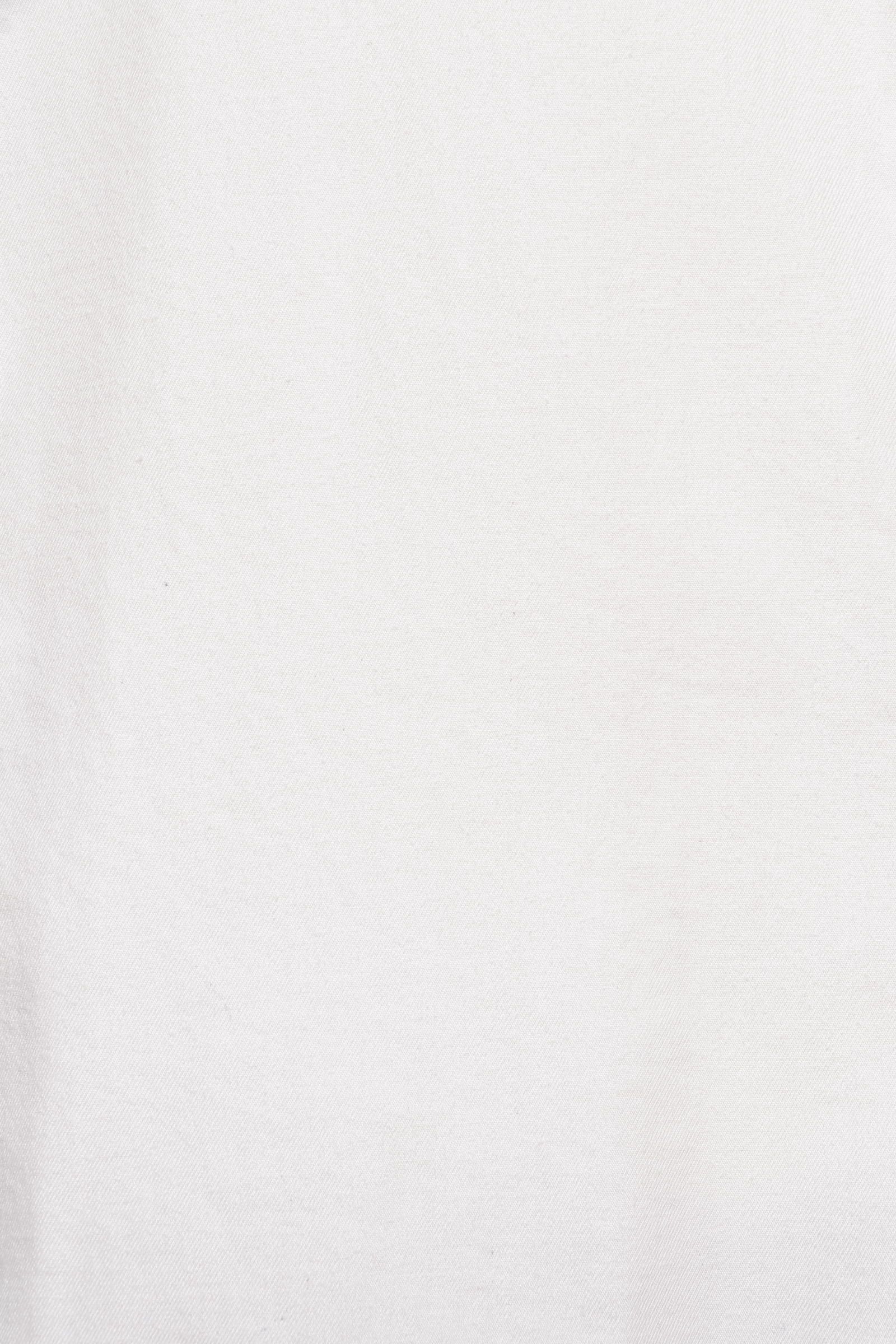 コットンフランネル ワイドカラー シャツ  BERLINO / ホワイト