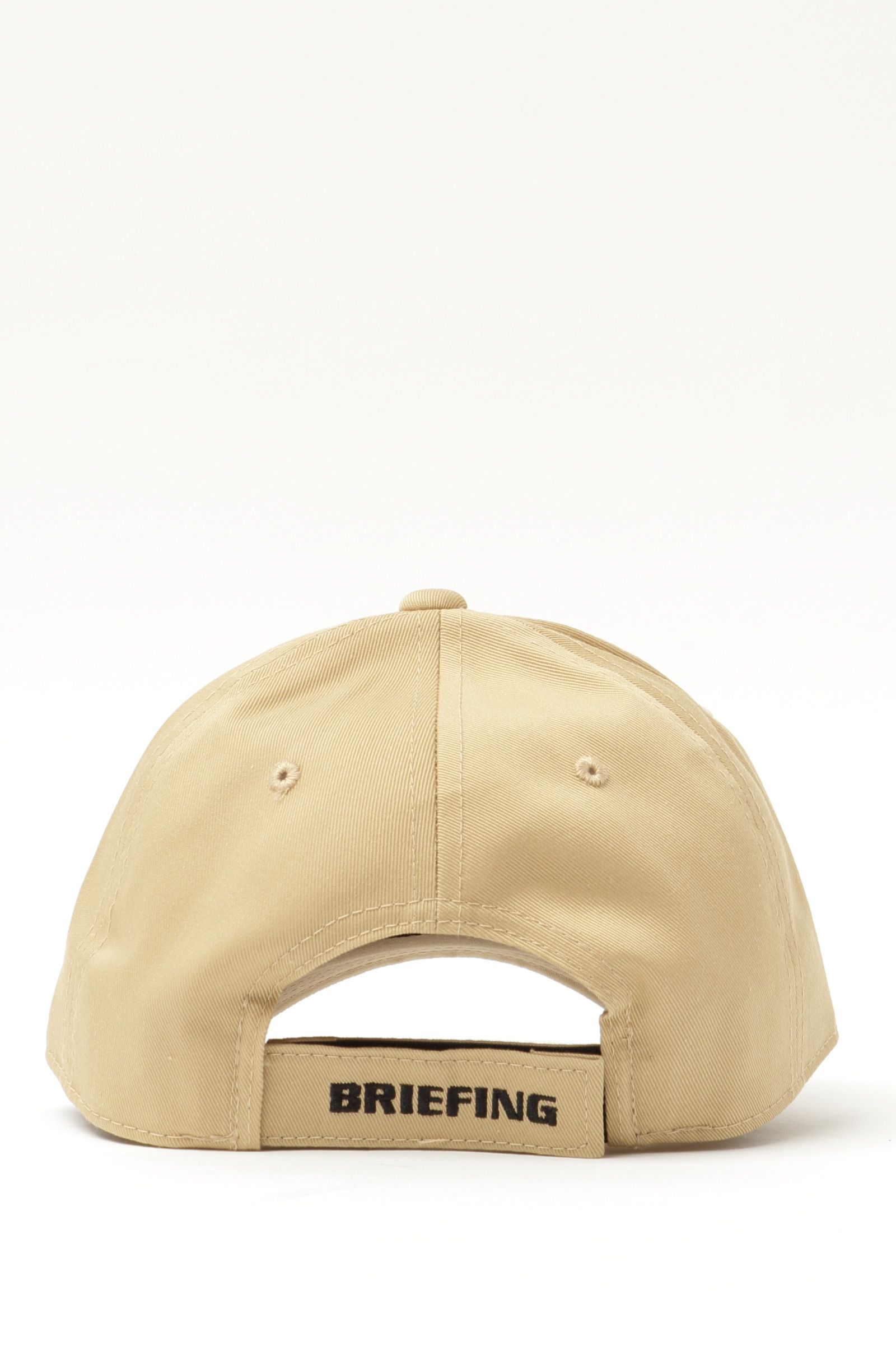 BRIEFING GOLF - MS BASIC CAP コットンポリエステル ロゴ キャップ / ブラック | BEKKU HOMME