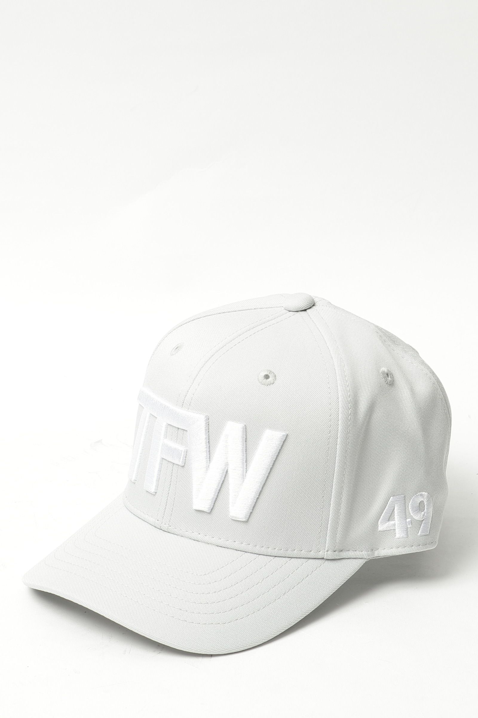TFW49 - TFW CAP ポリエステル コットン TFWロゴ キャップ / シルバー