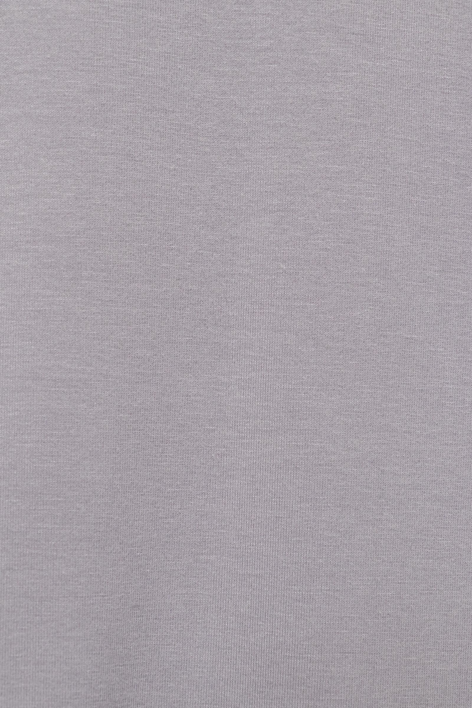 NEBBIOLO VBC4235 バンブーコットン クルーネック 半袖 カットソー / ライトグレー