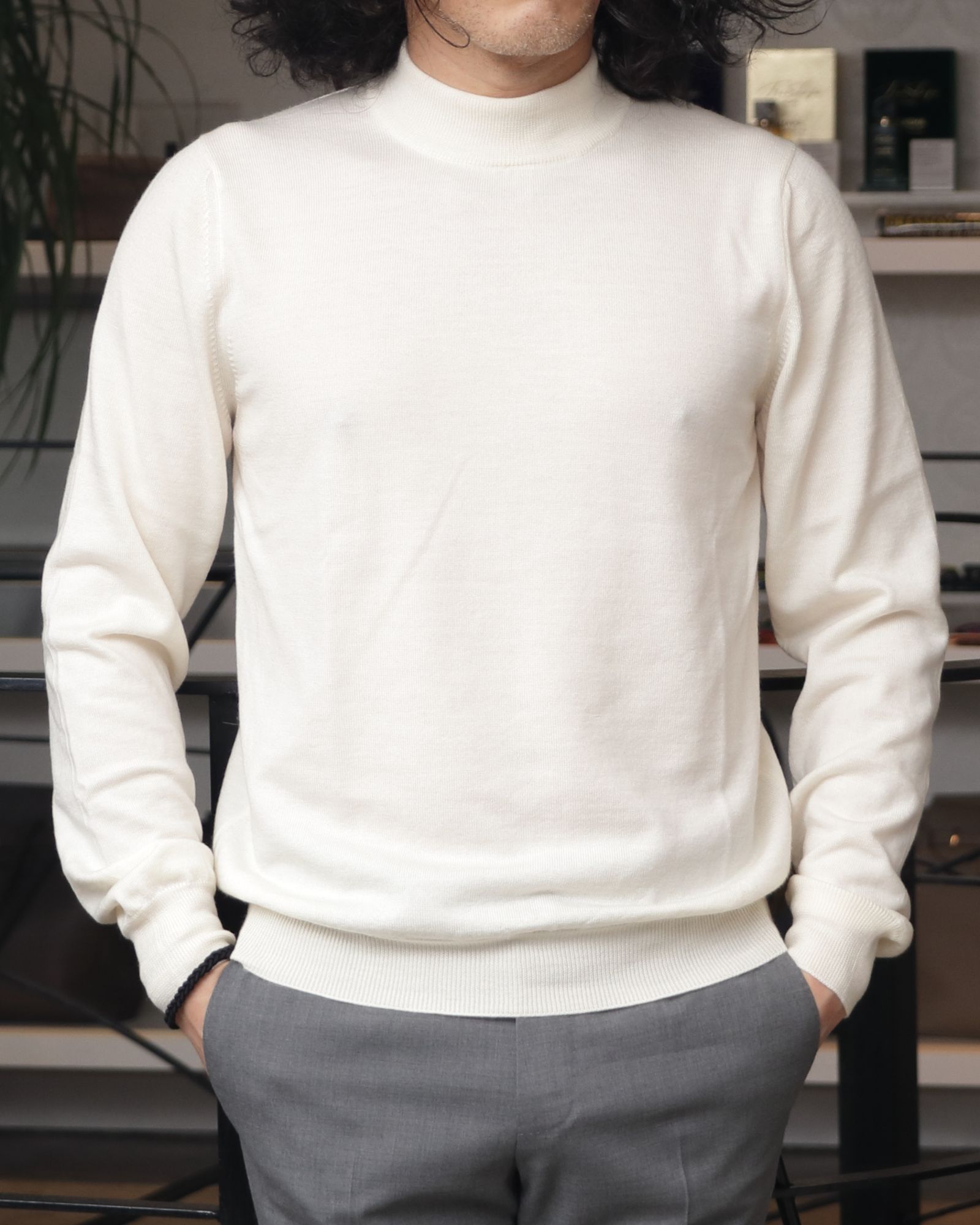 WH ダブルエイチ 当店別注ブーツを使用した、素材の良さが際立つ、大人のスマートワントーン