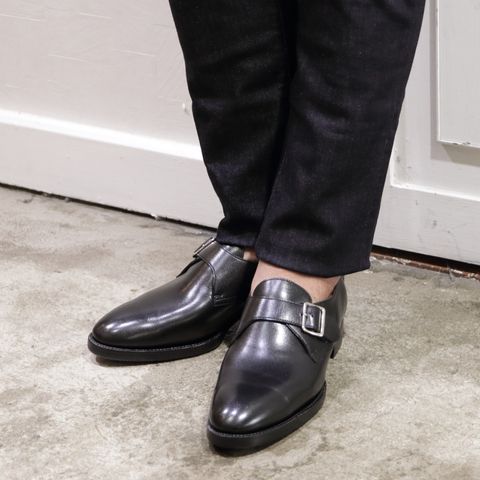 "BOGLIOLI"ニットジャケットを使用したジャケットスタイル