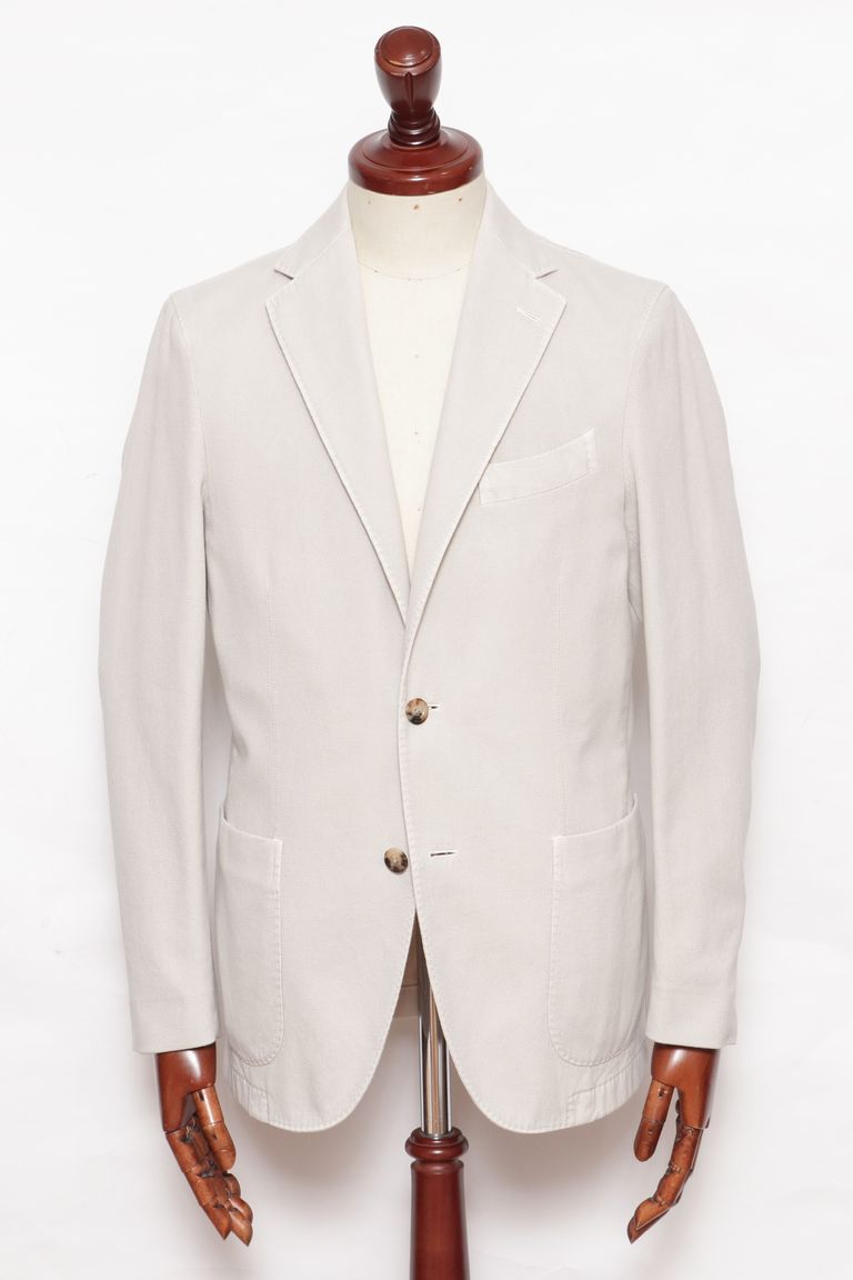BOGLIOLI - 【COAT】 コート コットンシルク 製品染め 3ボタン 