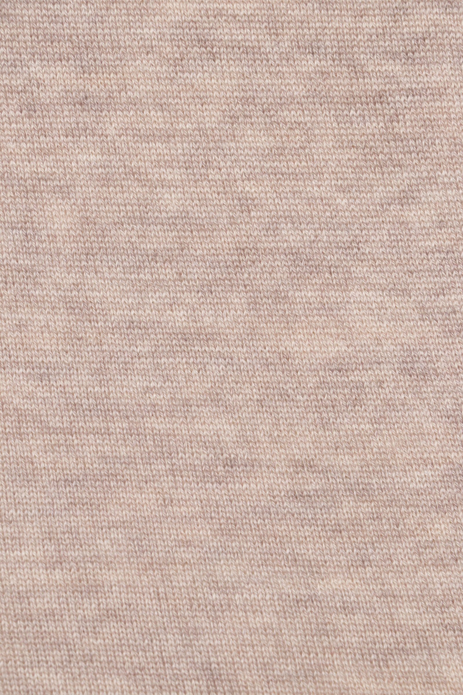 HARCOURT エクストラファインメリノウール 30ゲージ モックネック ニット STANDARD FIT/ グレージュ SOFT FAWN