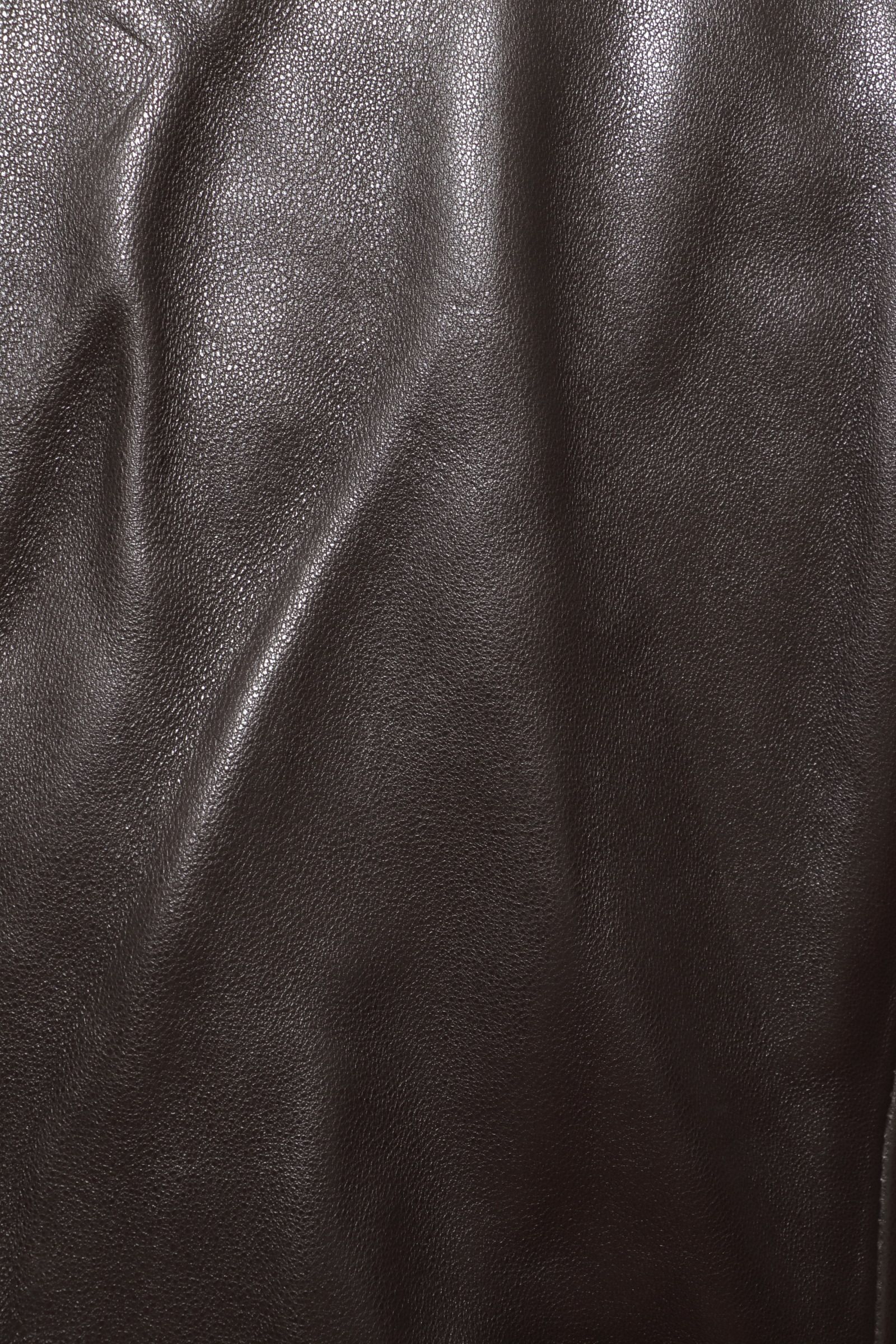 H UOMO アッカ ウォモ ラムレザー ライダース ジャケット Lambskin Nappa Leather 190 0.9mm / MARRONE ダークブラウン