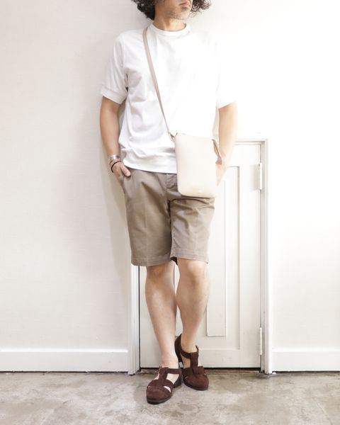 PT TORINO ショートパンツを使用した大人サマーコーデ