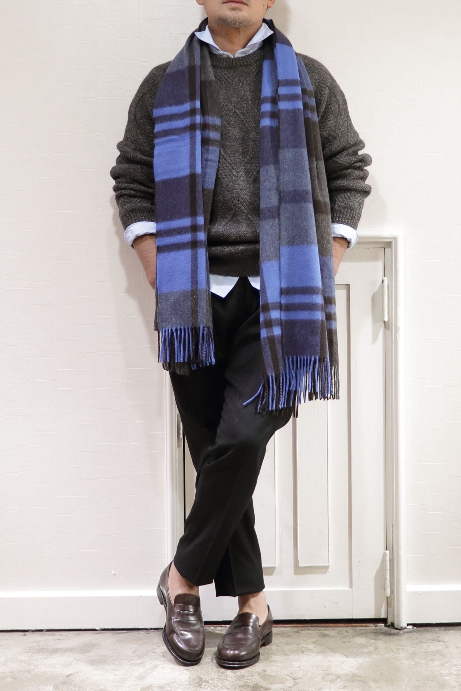 Joshua Ellis ジョシュアエリス　ブラックウォッチ大判ストール新品 楽天市場】【SALE！50%OFF】ジョシュア エリス Joshua Ellis