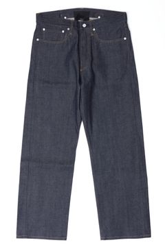 SVNDE リジッド(ノンウォッシュ) ワイド デニムパンツ / INDIGO RIGID ダークネイビー