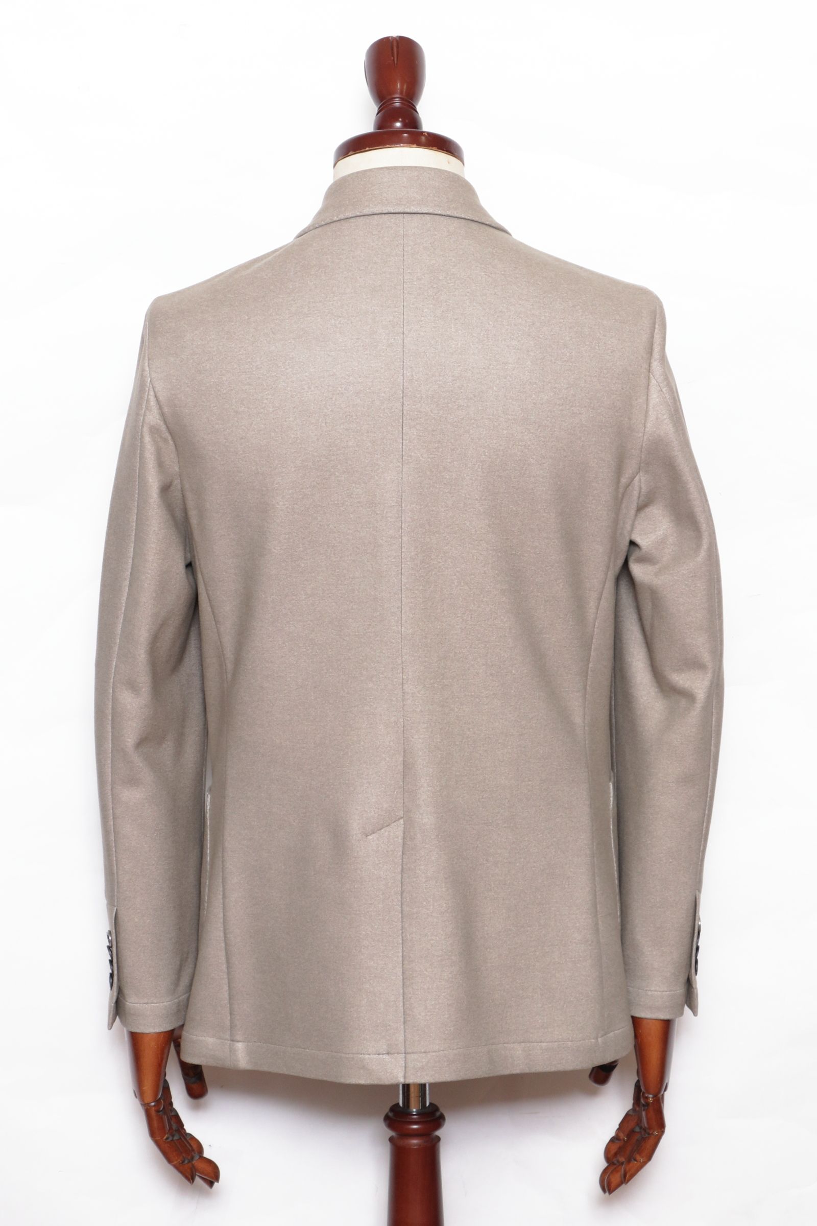 【セットアップあり】"THE FIRST CLASS" CERVINO ウォームジャージ 2B テイラードジャケット / LBEG ライトベージュ