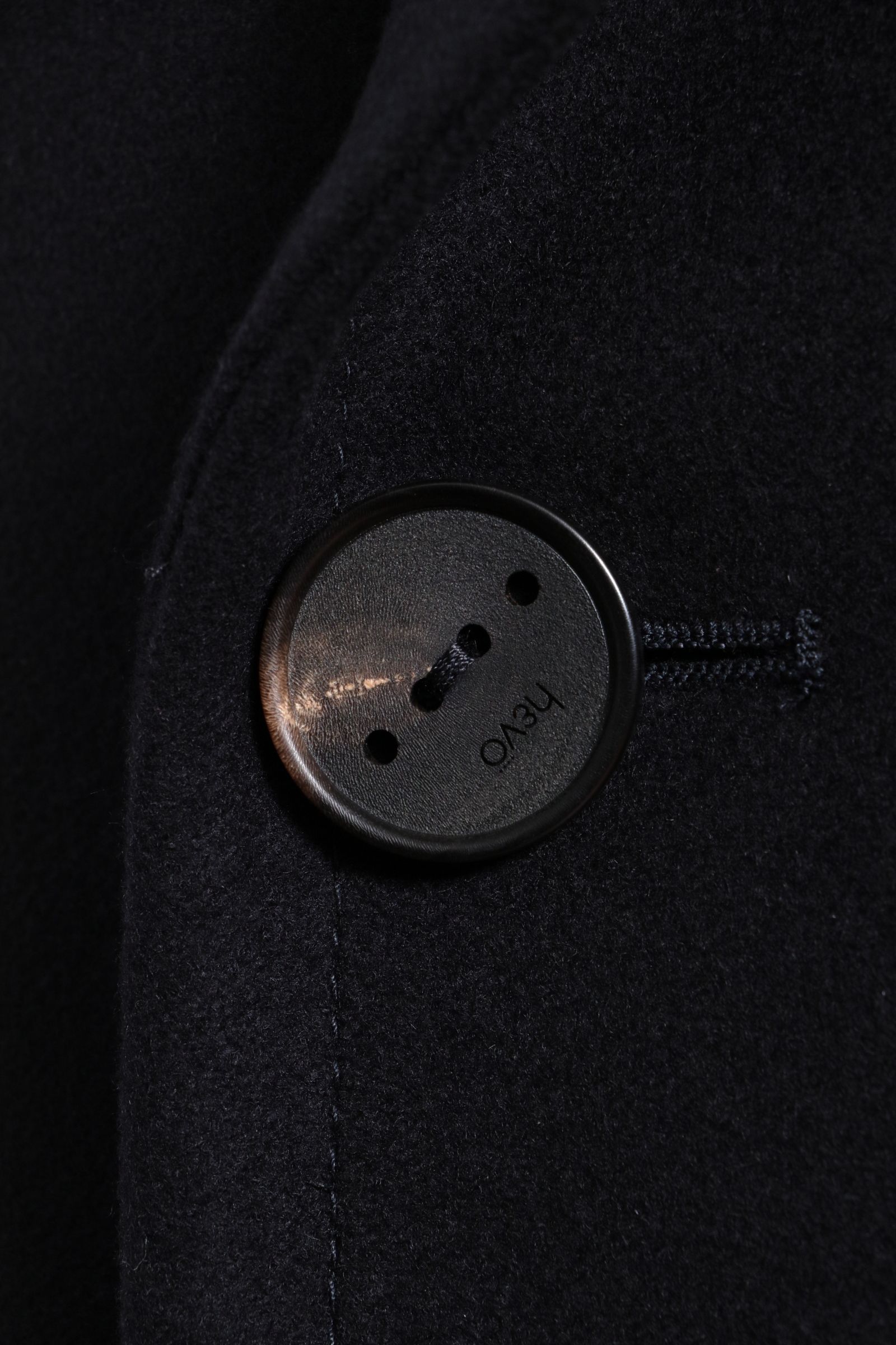 BRINDISI - ブリンディジ ウール ベルテッド ダブルコート / ネイビー 4013