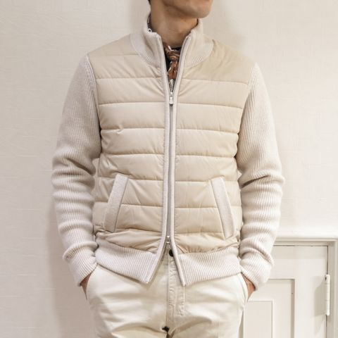 "Gran Sasso"を使用したスポーティホワイトコーデ
