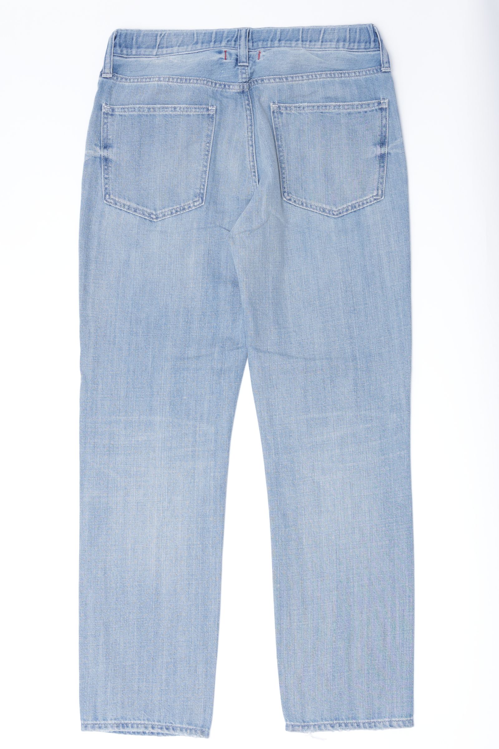 Rhythm+ Easy スリムテーパード シャーリング ハイパーストレッチ ライトオンスデニム  / ライトインディゴ kita-AirTannedLight