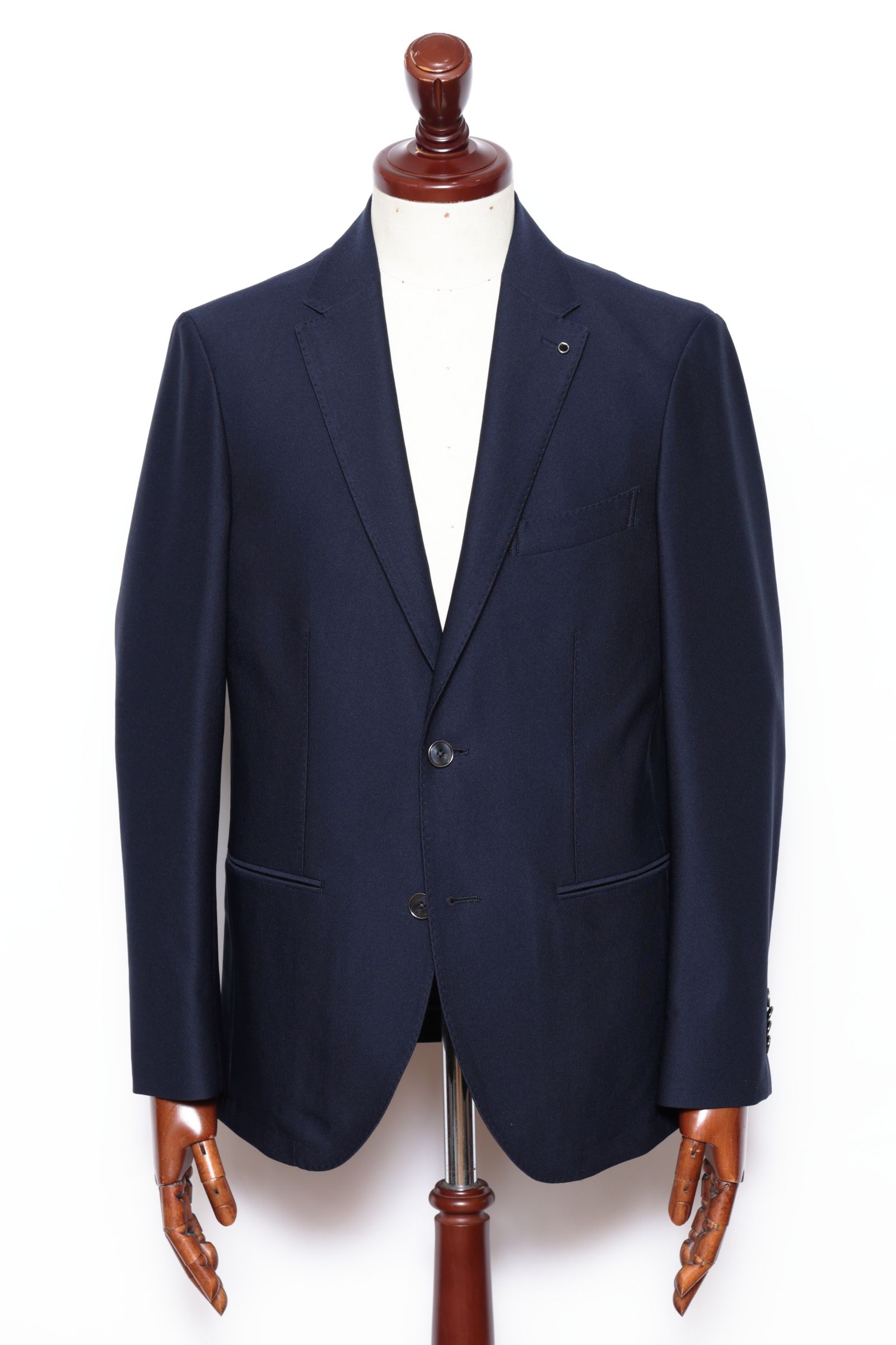 CERIMONIA ハイブリッド ニット ジャージ セットアップスーツ/ NVY ネイビー