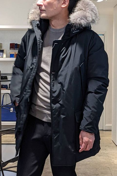 【アウトレットコーデ】"WOOLRICH"マウンテンパーカーを使用したキレイめスタイル