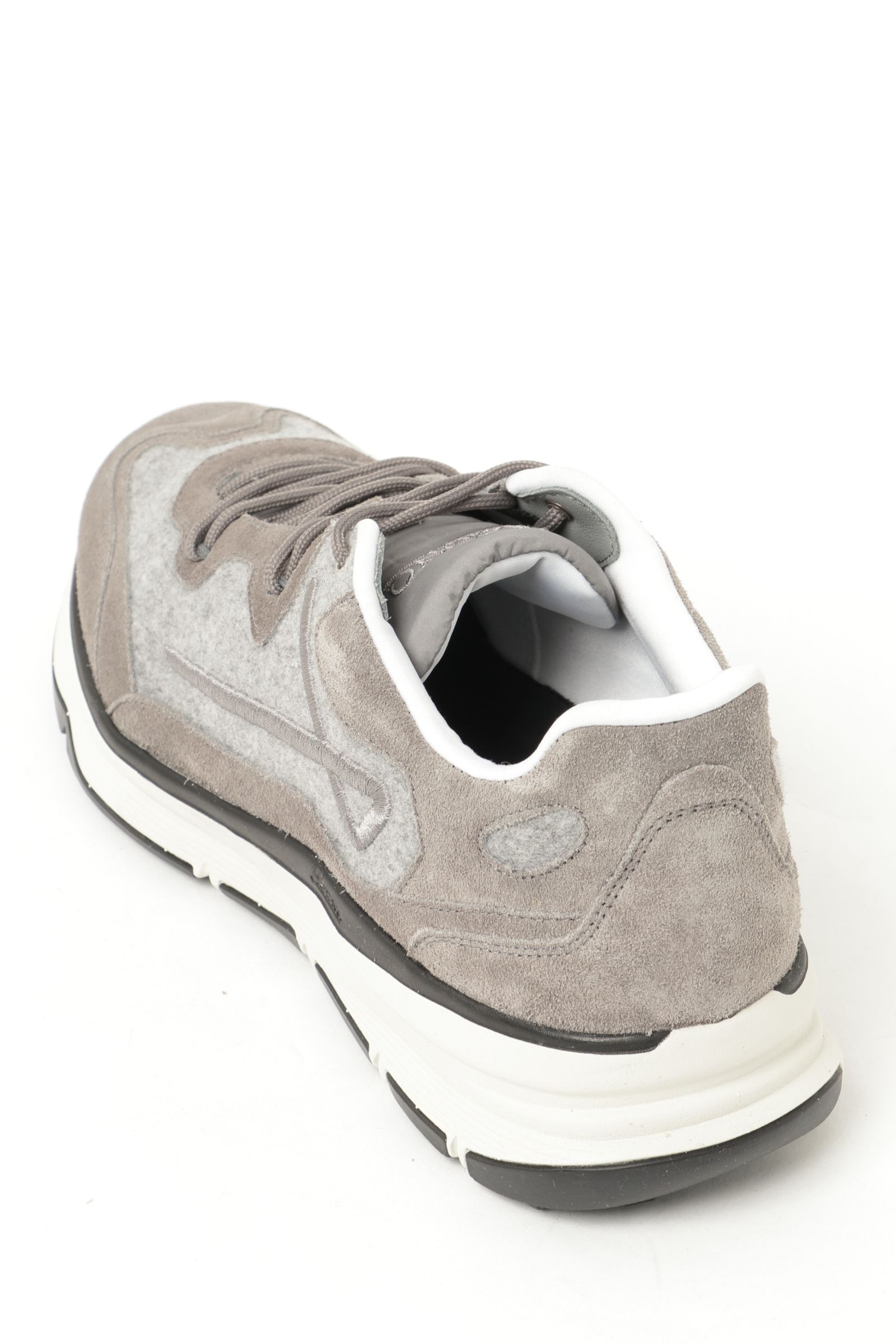 【FUNCTION WARDROBE】SH000050U マッジョーレ スウェード x メルトン トレイルランシューズ / ブラック 9300