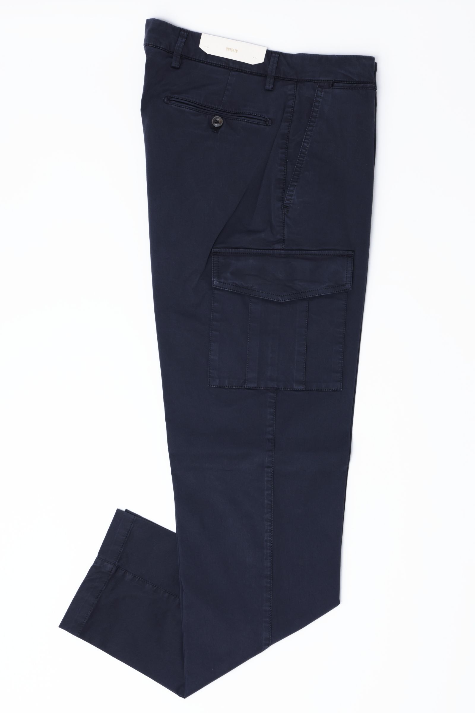 【干場氏モデル コラボ別注】ANNAPOLIS コットンストレッチ カーゴパンツ  / ネイビー 0011