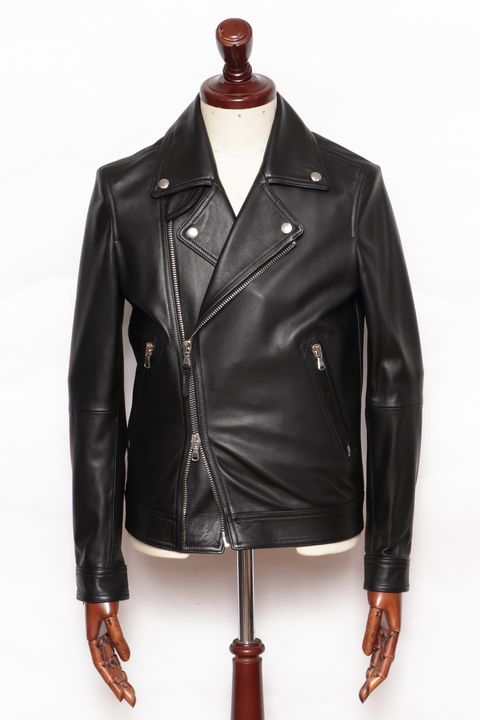 THE TOÉ BOND 温まる JACKET ダークブラウン レザージャケット M