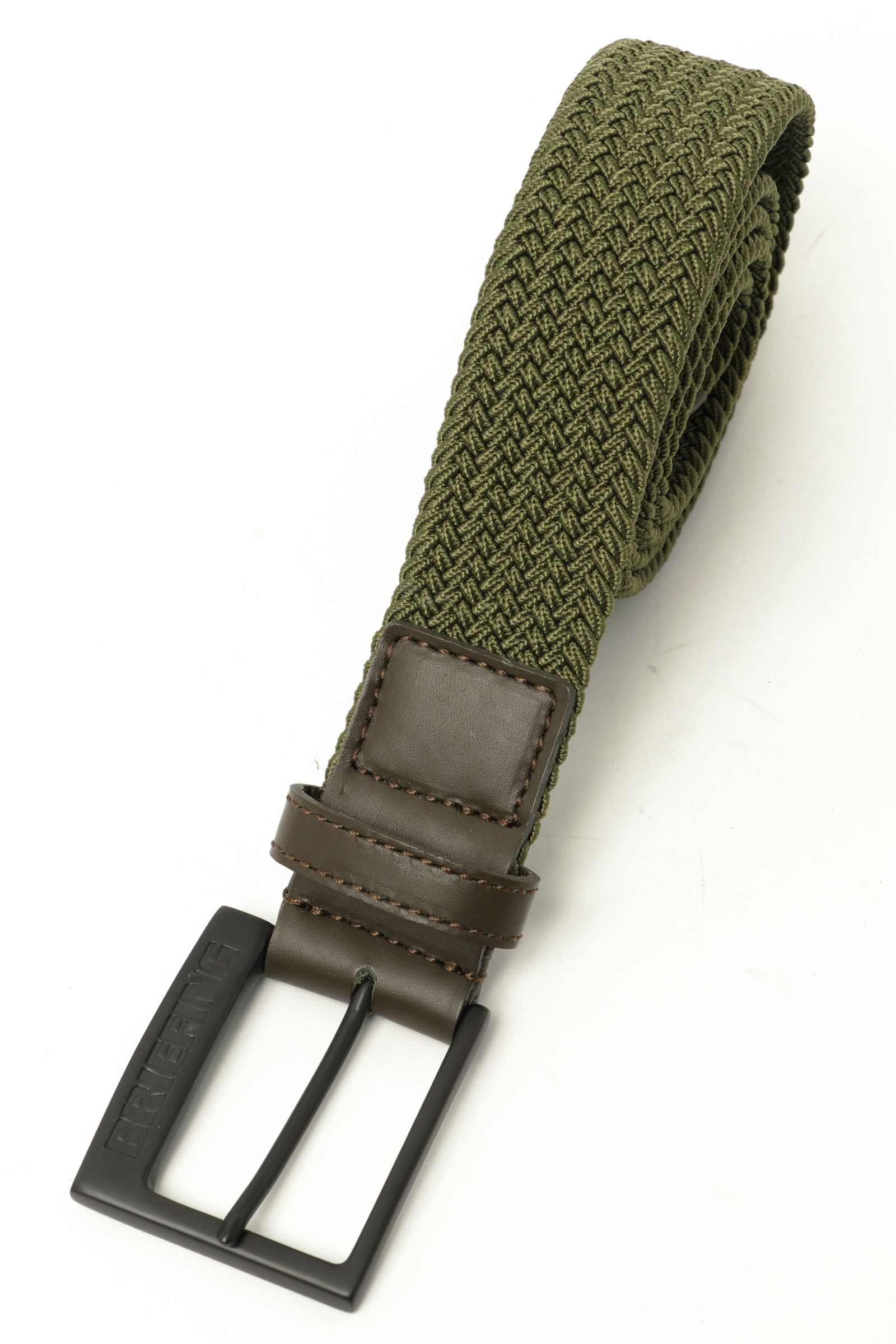 BRIEFING GOLF - SQUARE BUCKLE MESH BELT スクエア