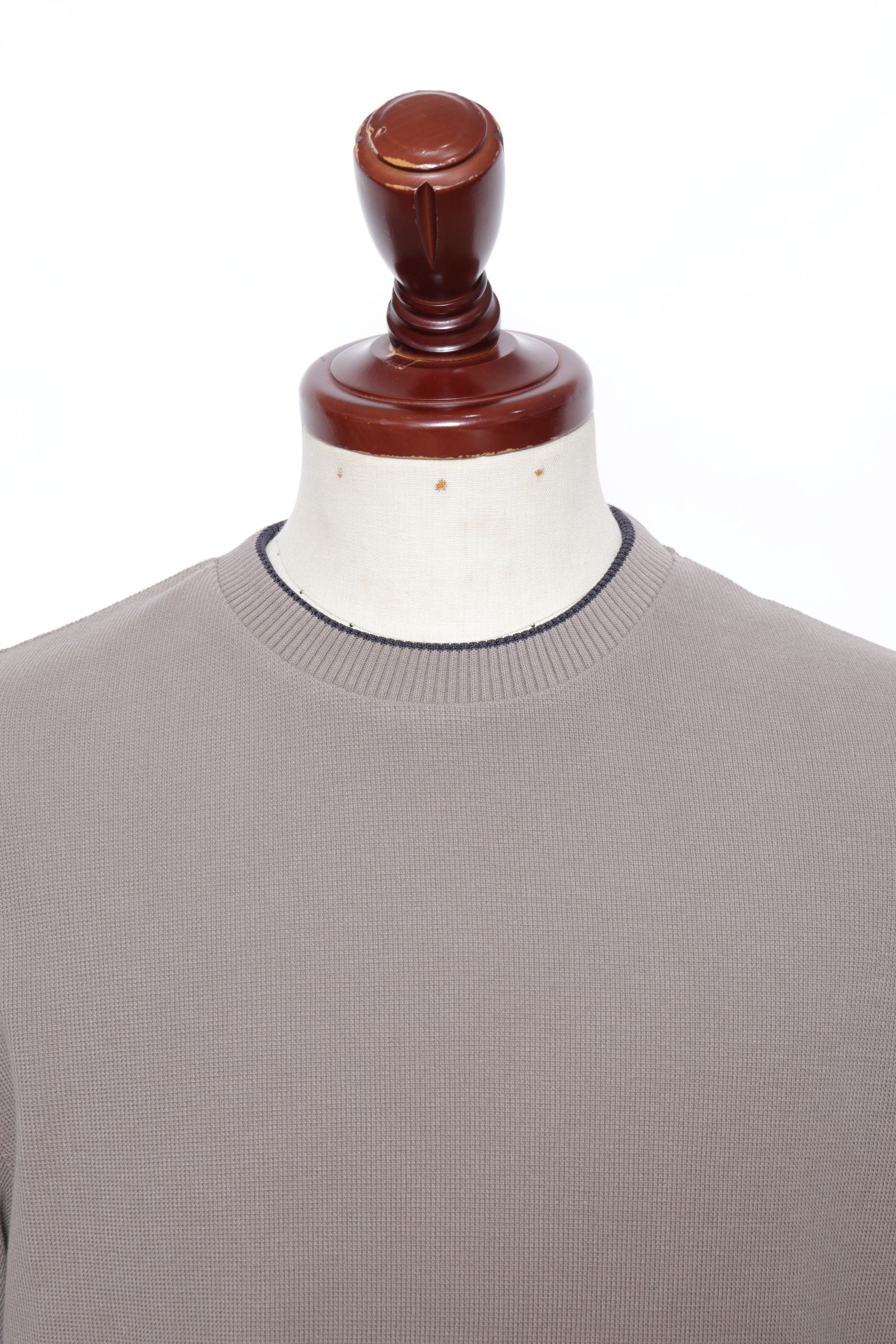 JG000225U ヘビーワッフル コットン 半袖 カットソー / 2600 トープ