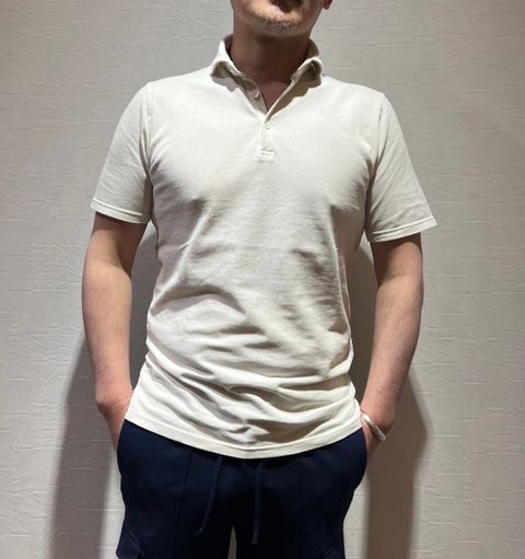 リラックス感のあるジャケパンスタイル