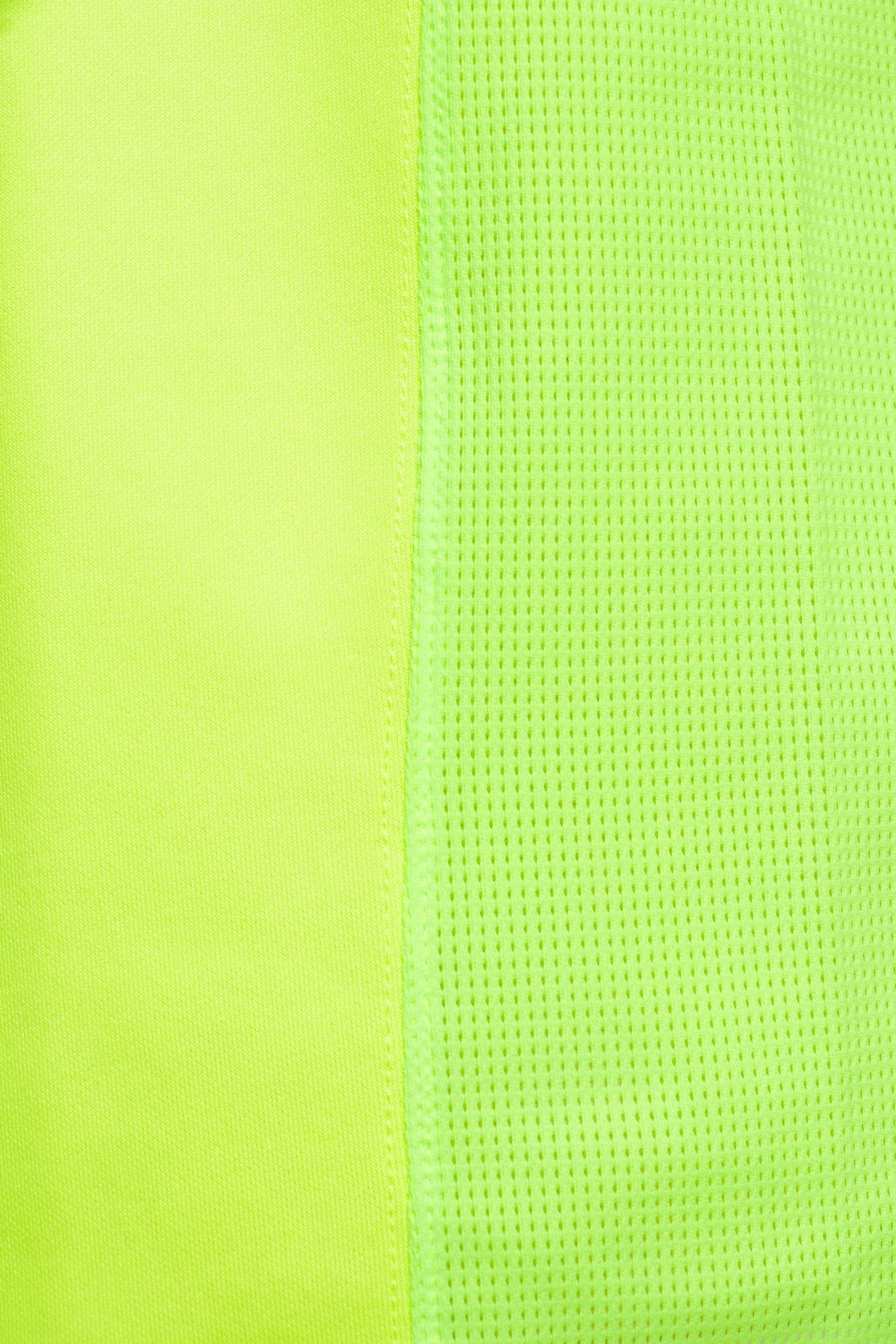 LS MOCKNECK SIDE MESH ハイゲージ スムース コンパクトニット モックネック 長袖Tシャツ / イエロー