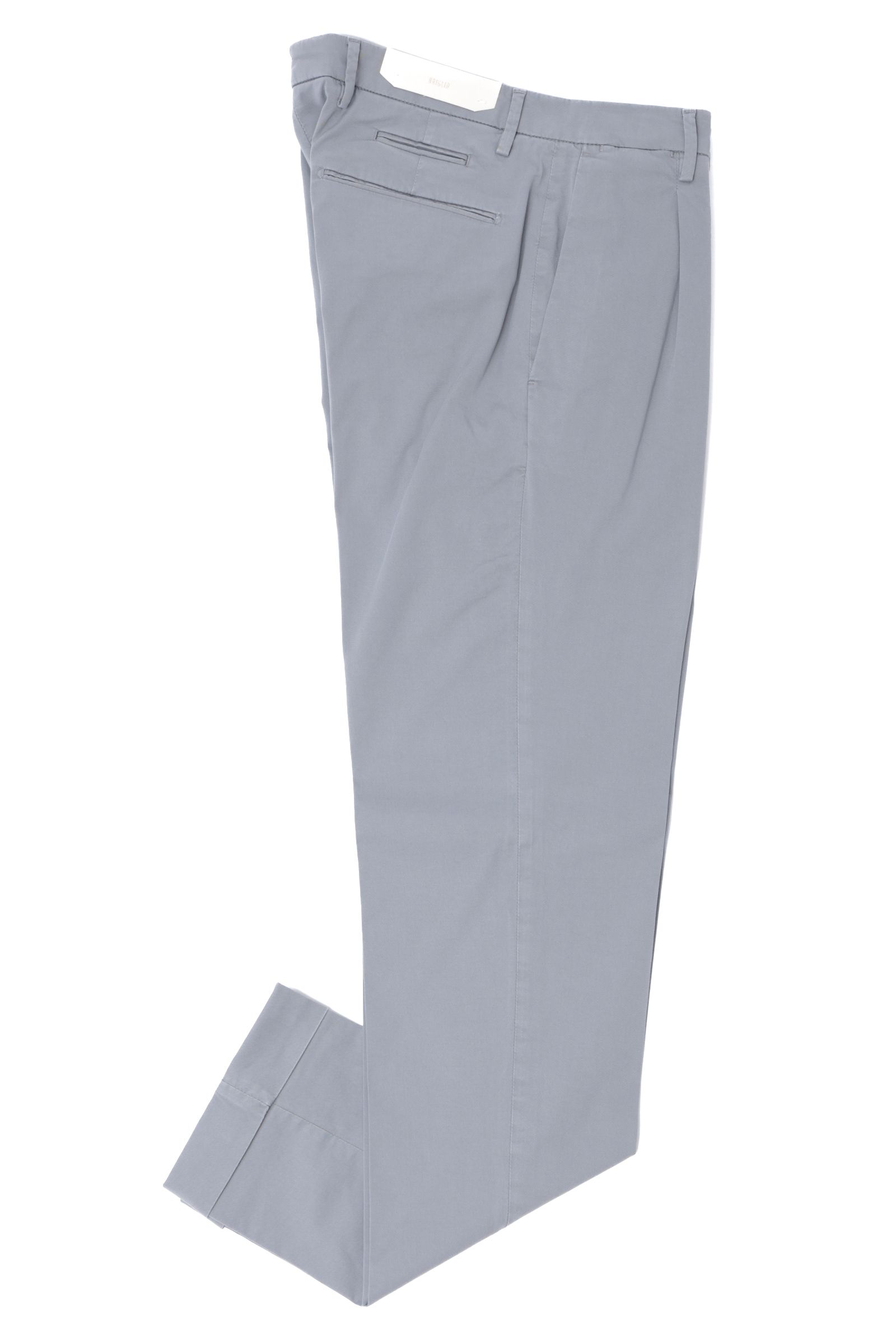 【干場氏モデル】BG07 コットンストレッチ ワンプリーツ テーパードパンツ / グレー 0060