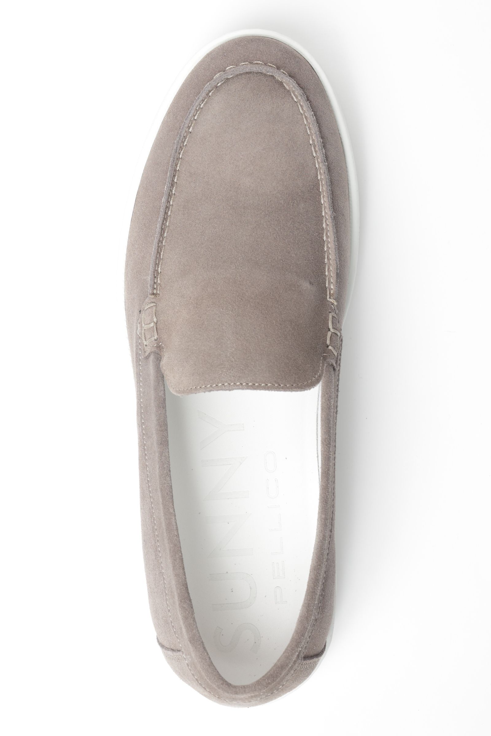 BARTEX スウェード モカシン スリッポン スニーカー / LT GREY ライトグレー