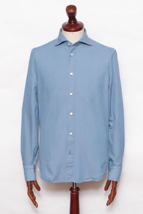 AP STUDIO×AMERICANA 20AW 別注スキッパーワイドシャツ（播州織  