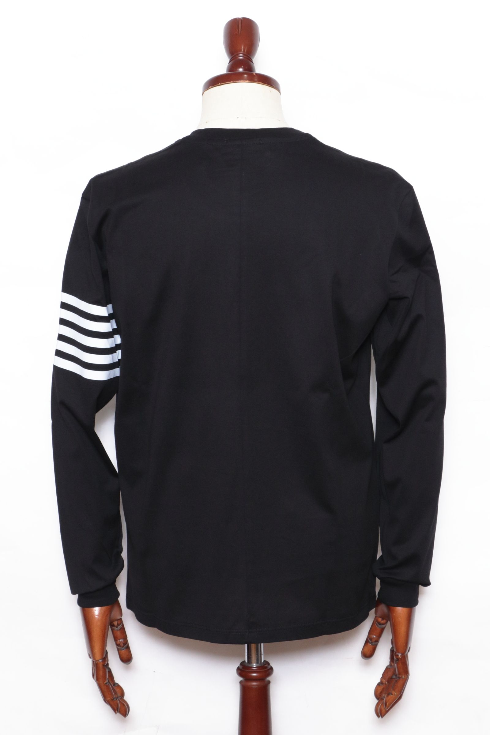 SULE サークルロゴ コットン 長袖Tシャツ / ブラック