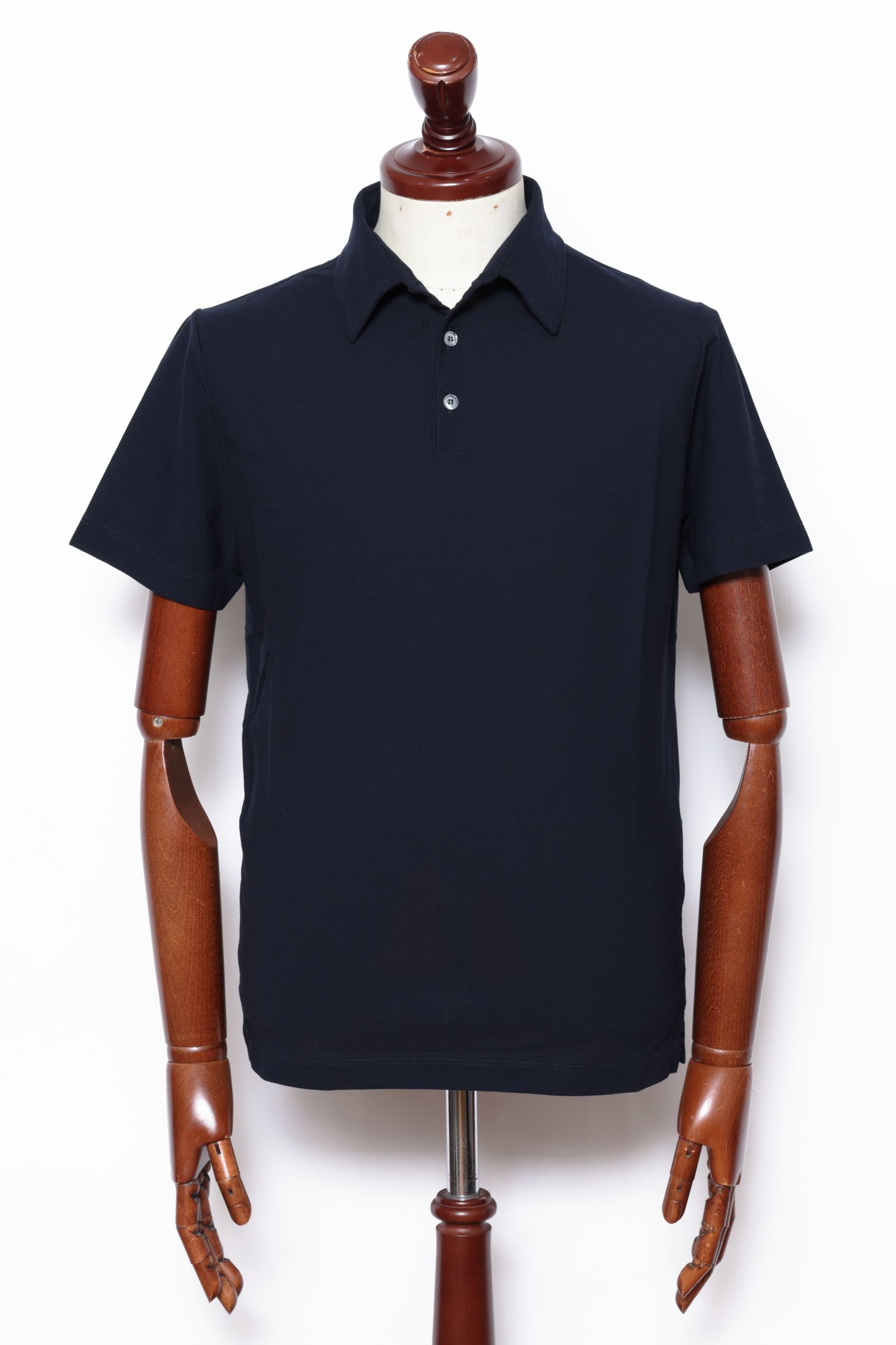 815159 ZG380 アイスコットン 3Bポロシャツ / Z0542 ダークネイビー