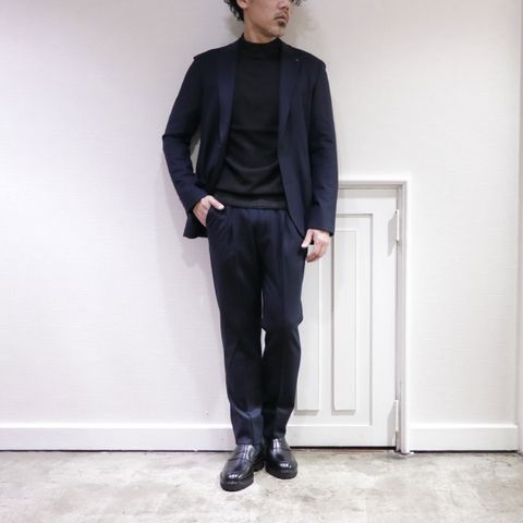 AOURE - アウール セットアップジャージを使用したビジネススタイル