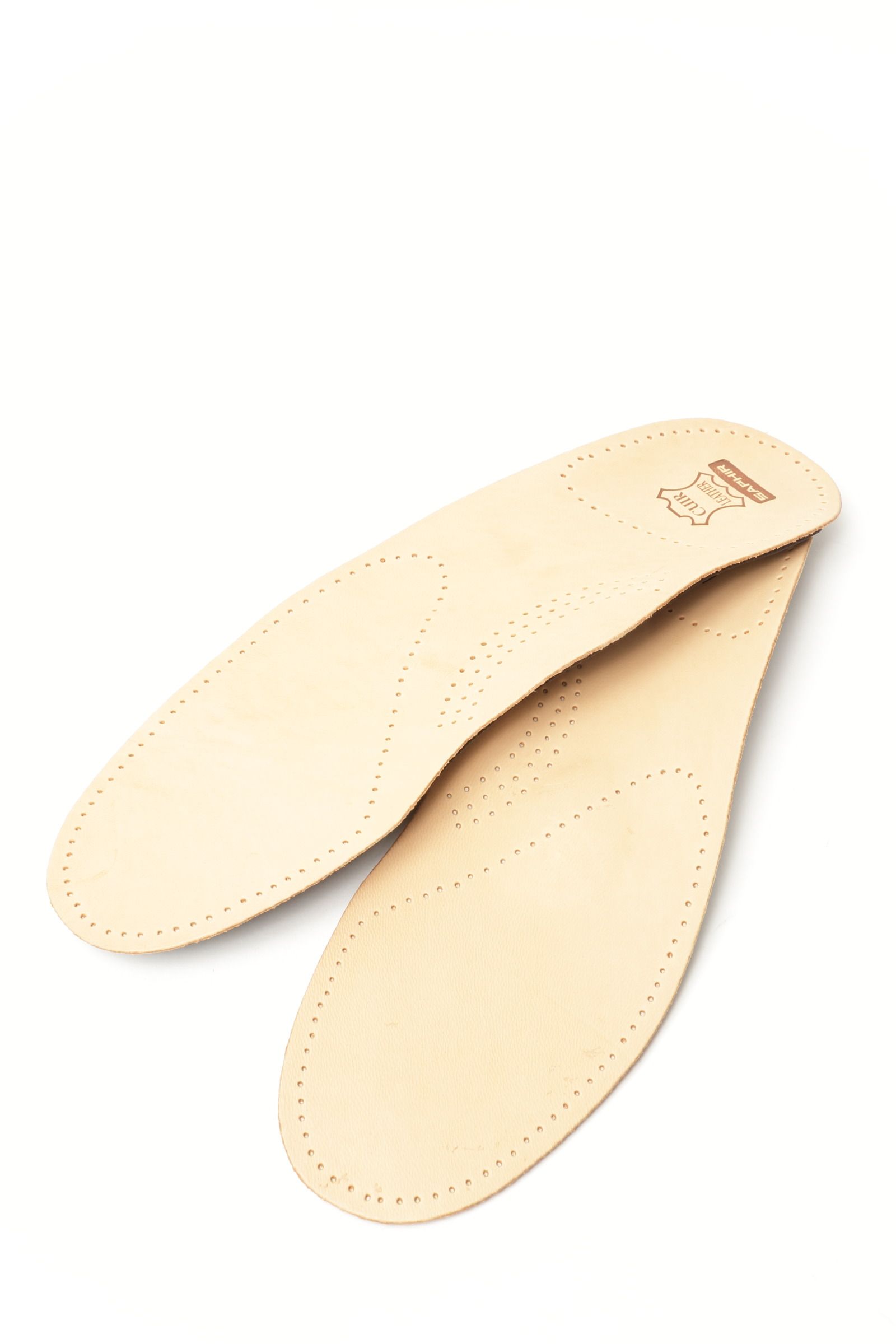 【ハーフサイズダウン可能】 SAPHIR サフィール アナトミック フットベッド インソール / レザータイプ